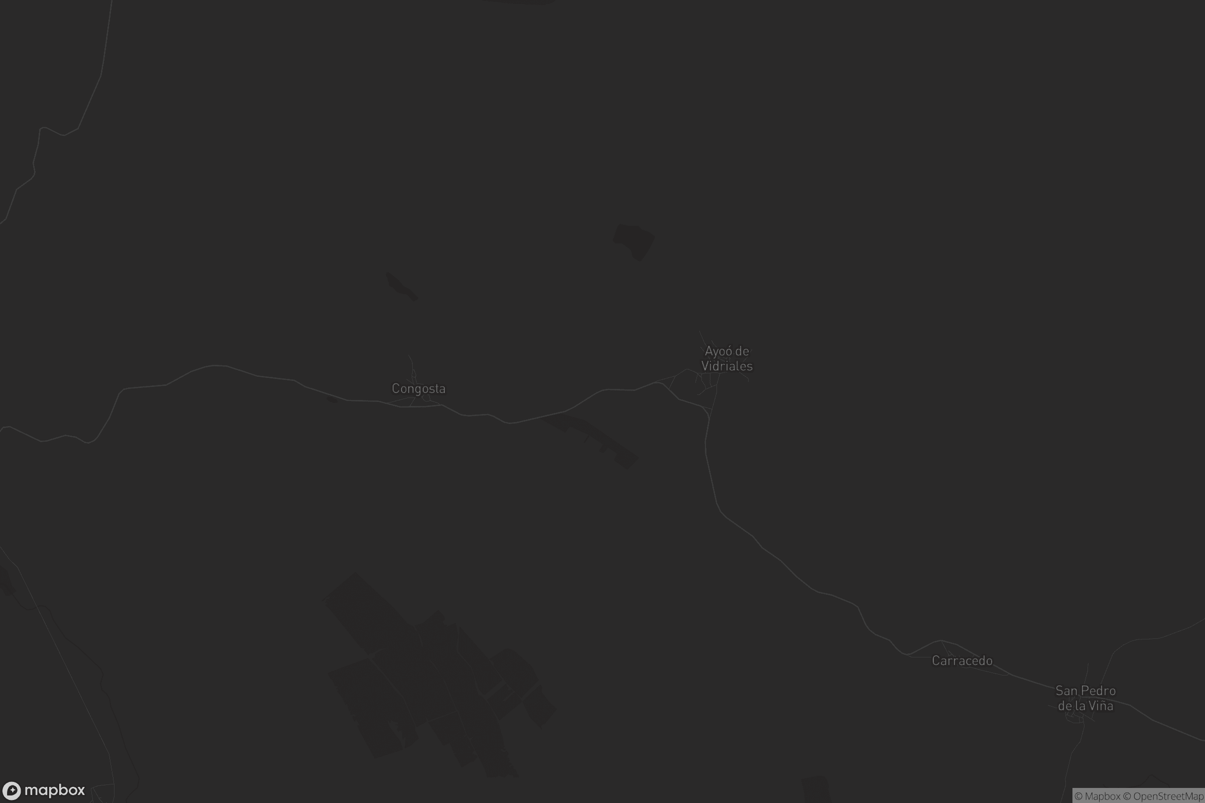 Mapa de Ayoó de Vidriales