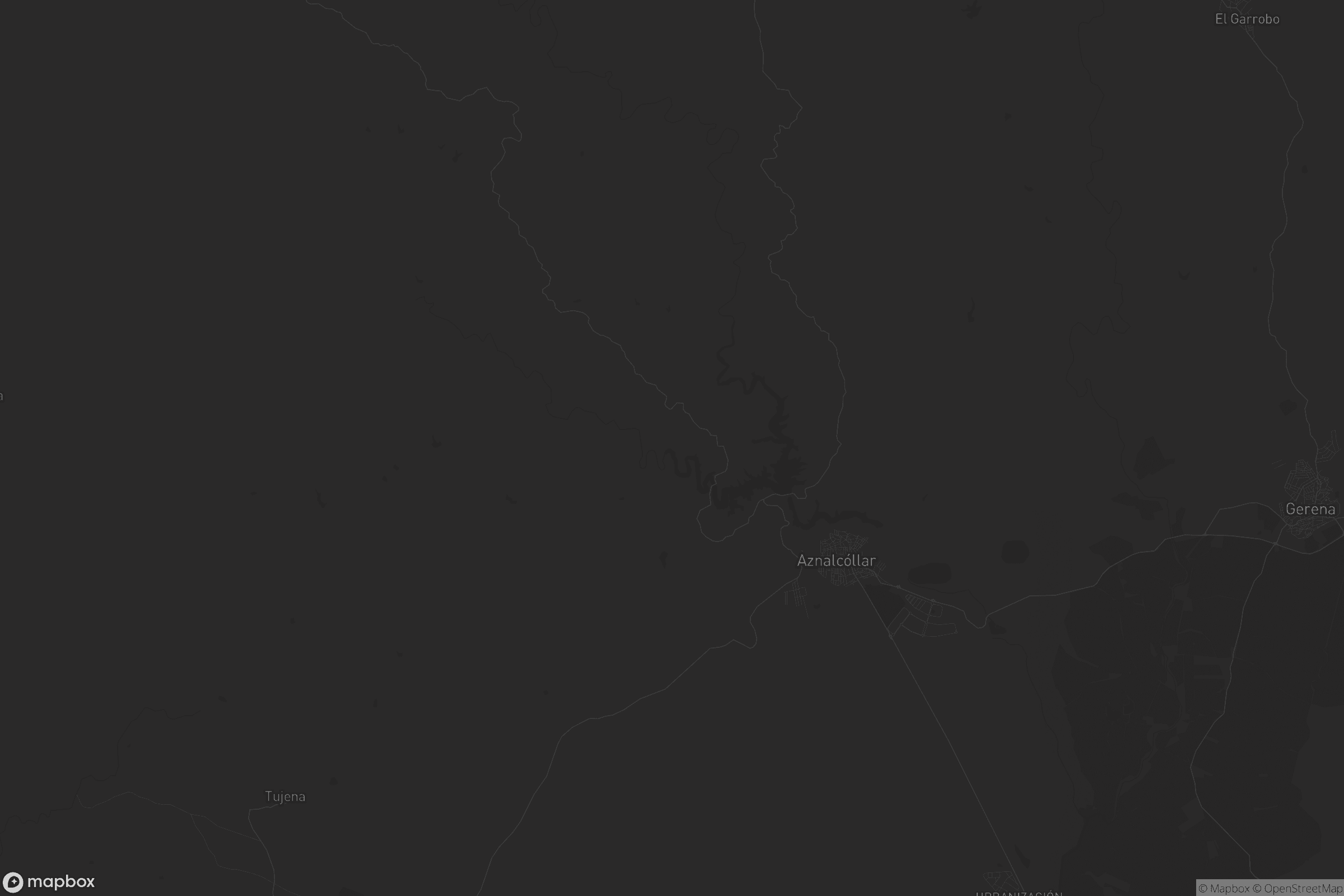 Mapa de Aznalcóllar