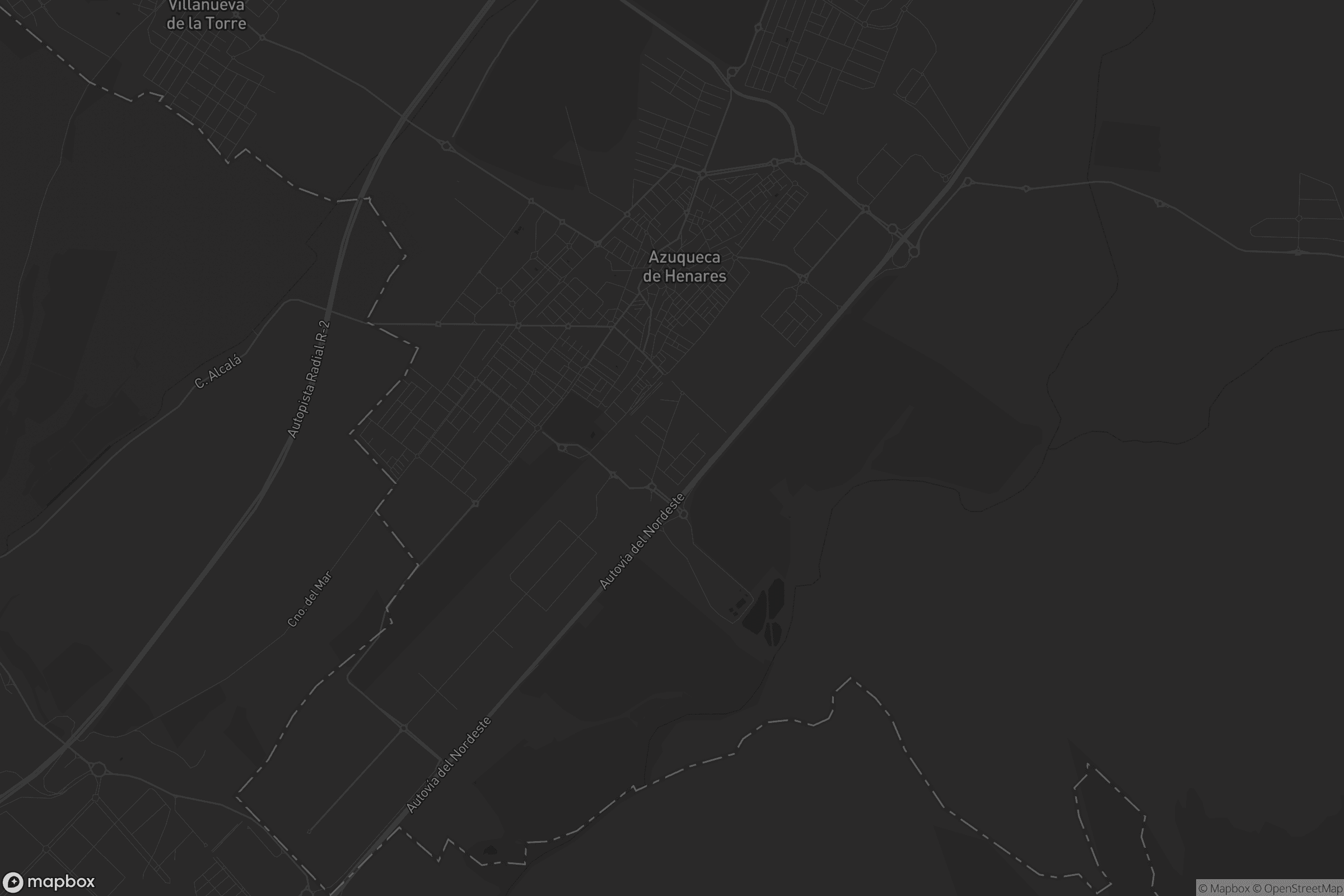 Mapa de Azuqueca de Henares