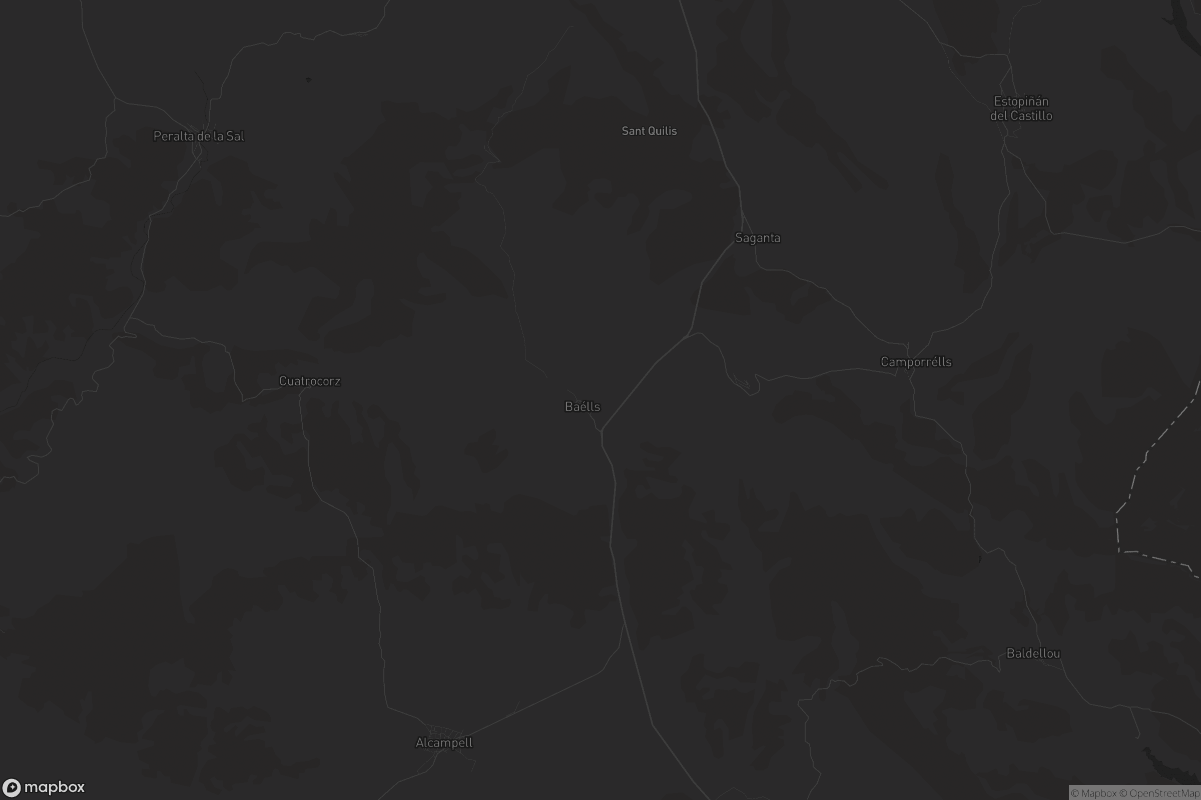 Mapa de Baells