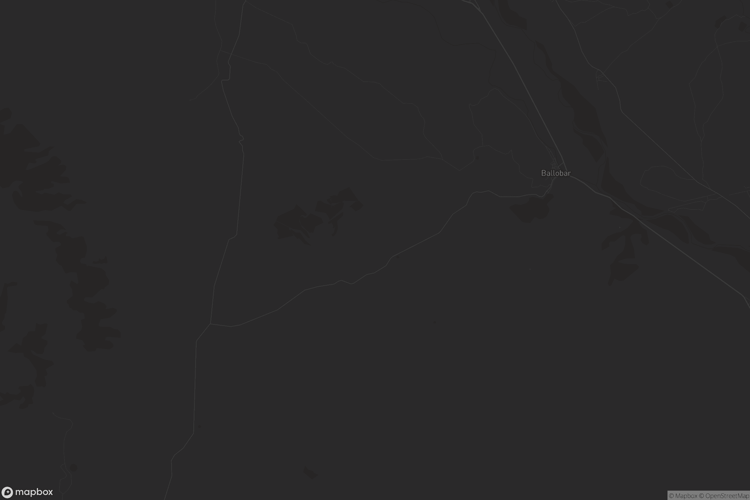 Mapa de Ballobar
