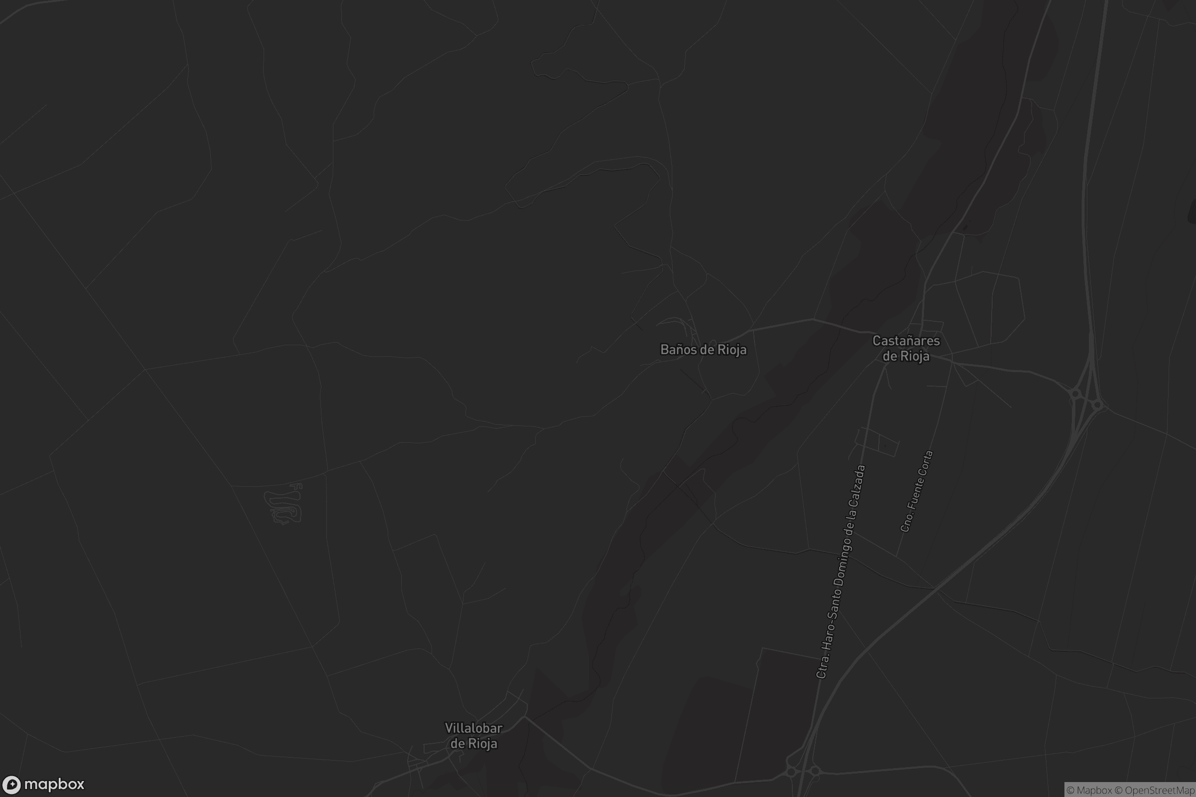 Mapa de Baños de Rioja