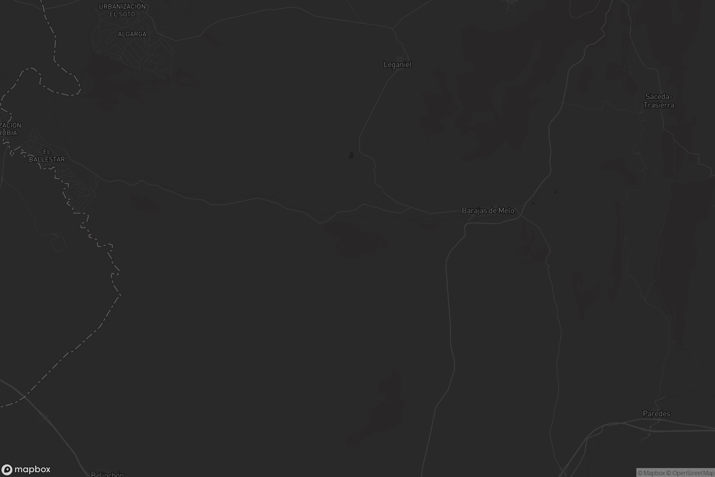 Mapa de Barajas de Melo