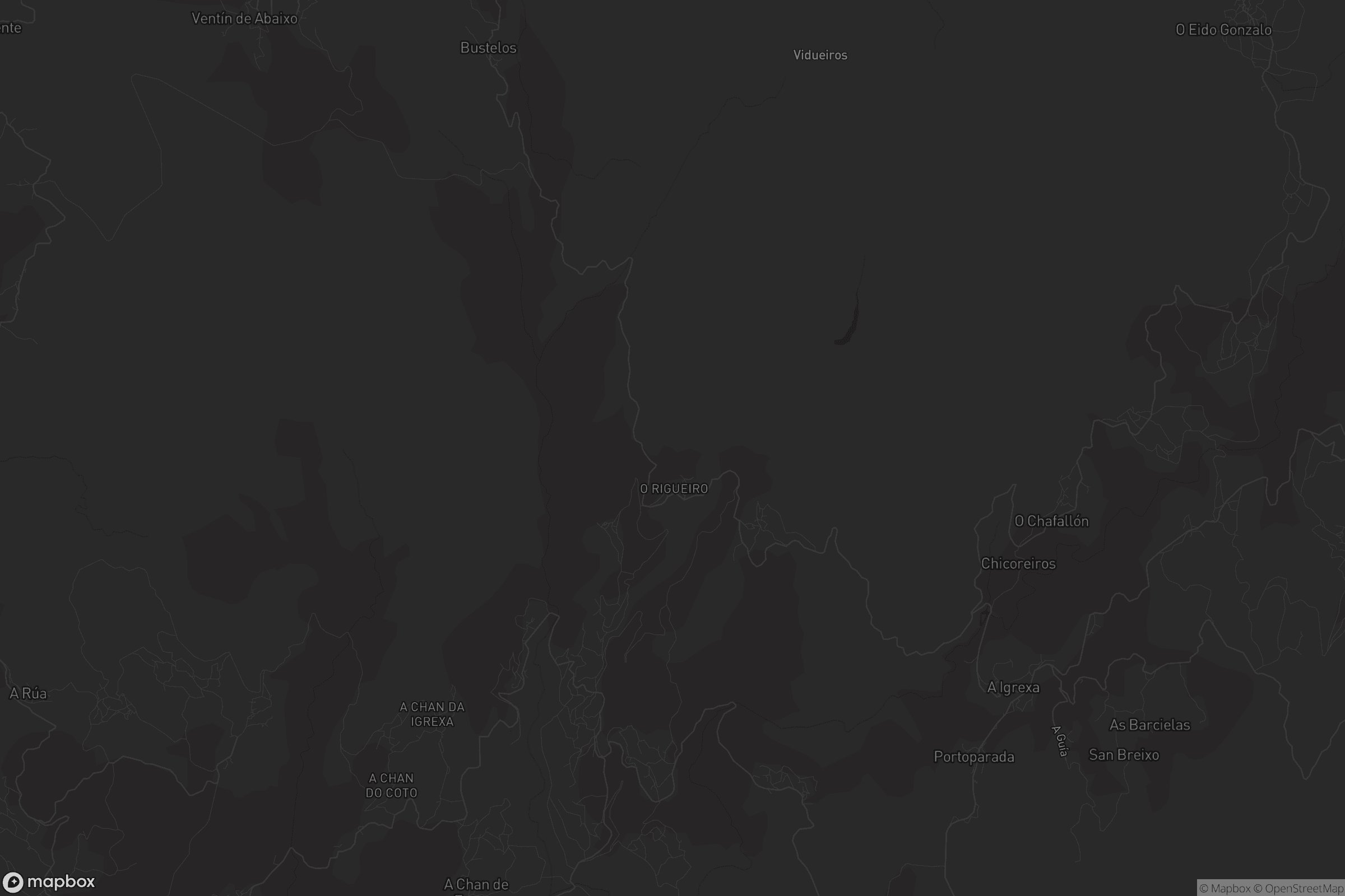 Mapa de Barcia de Mera