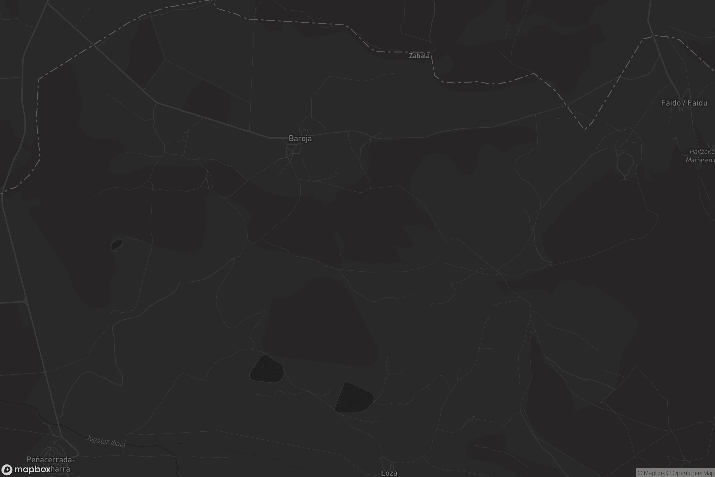 Mapa de Baroja-Zumentu