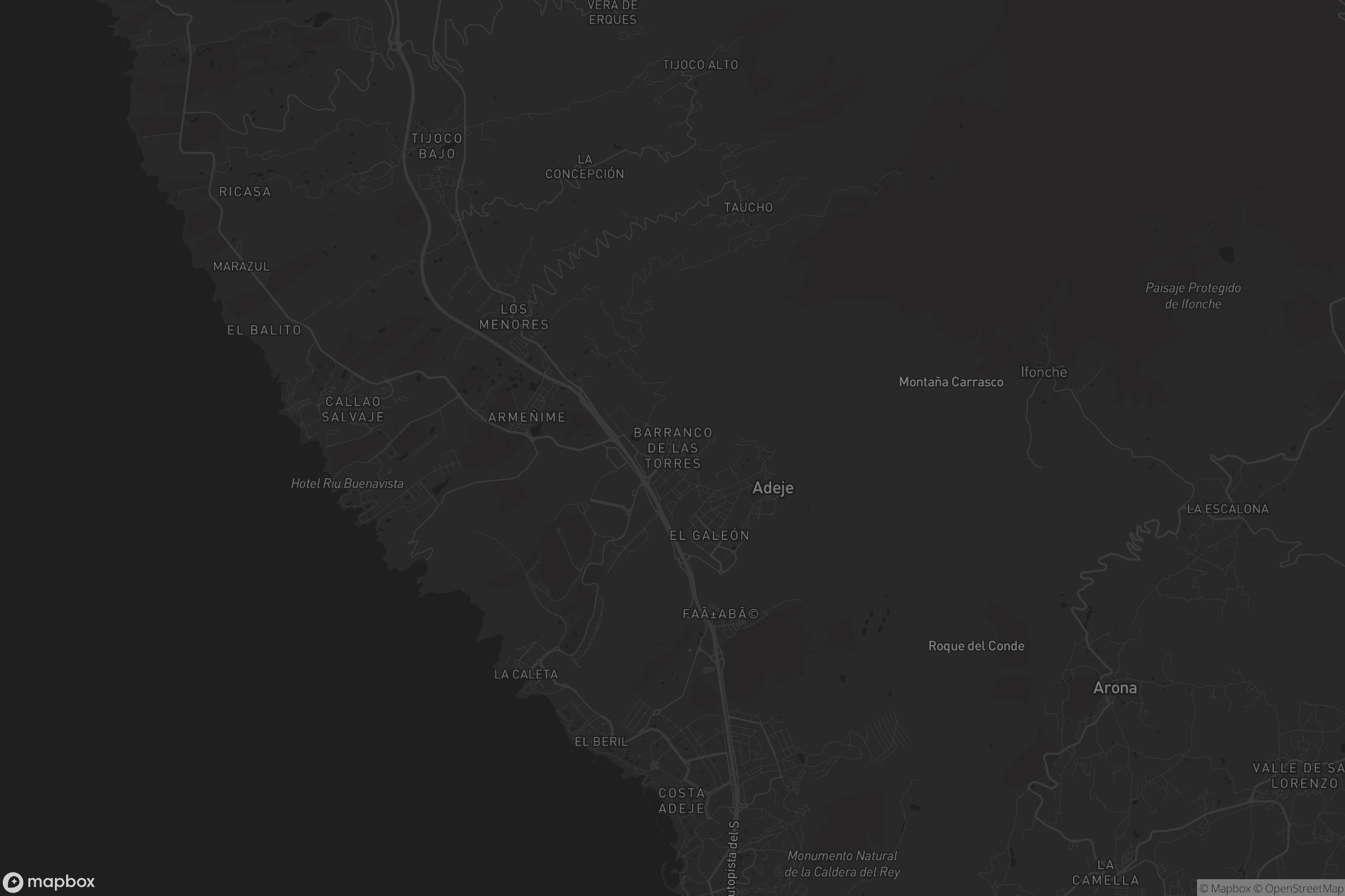 Mapa de Barranco de las Torres