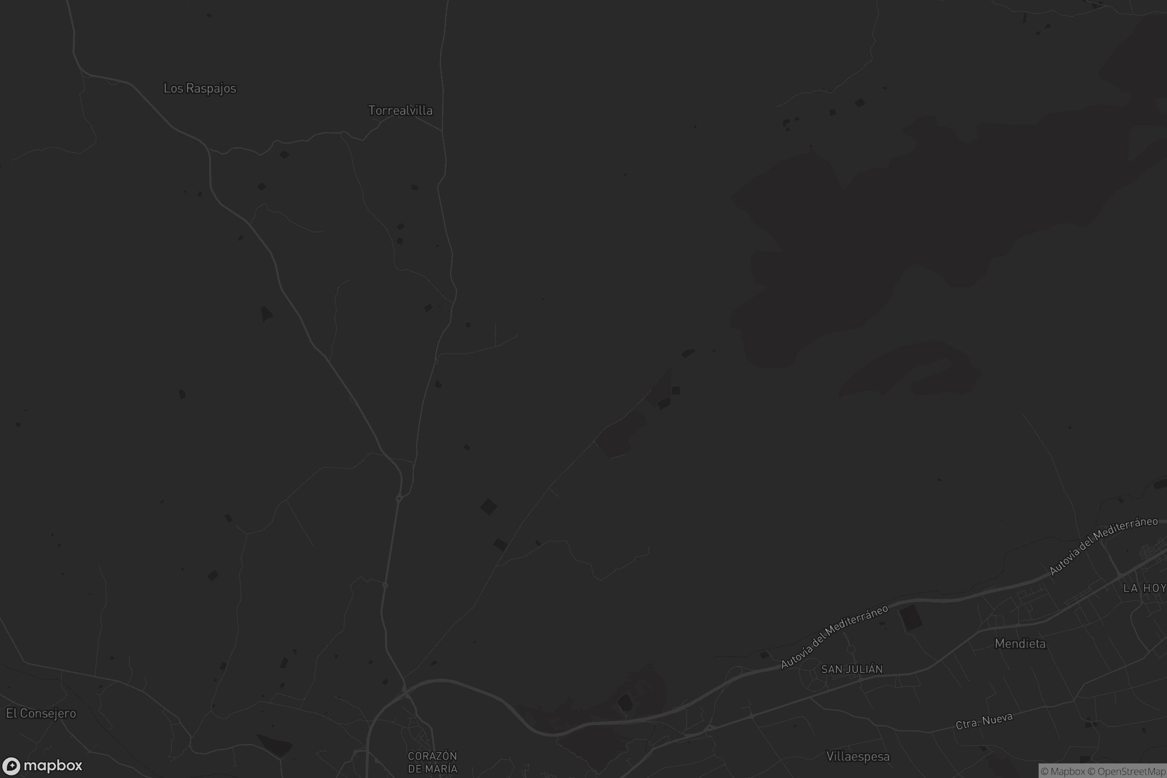 Mapa de Barranco Hondo