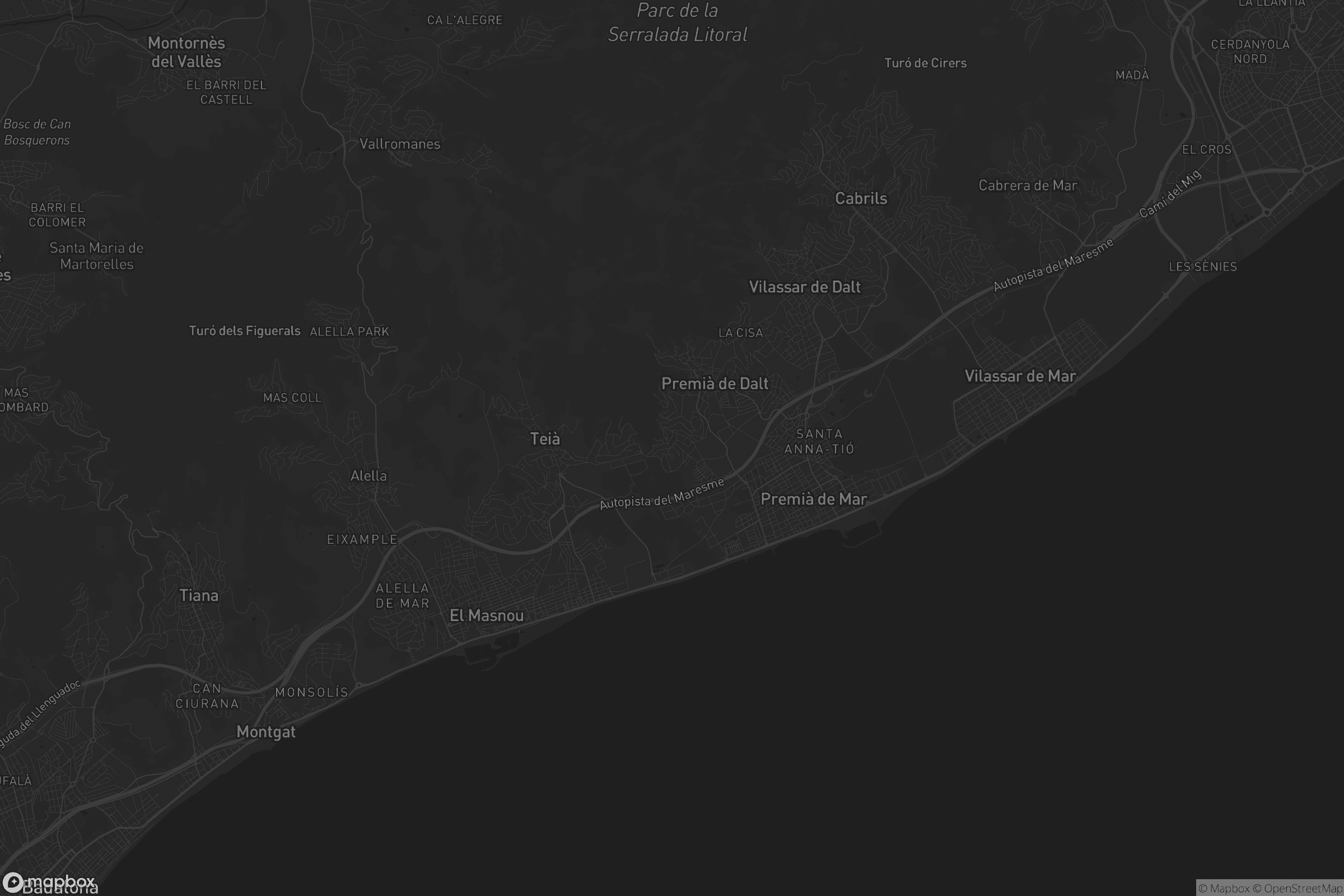 Mapa de Barri del Remei-Castell