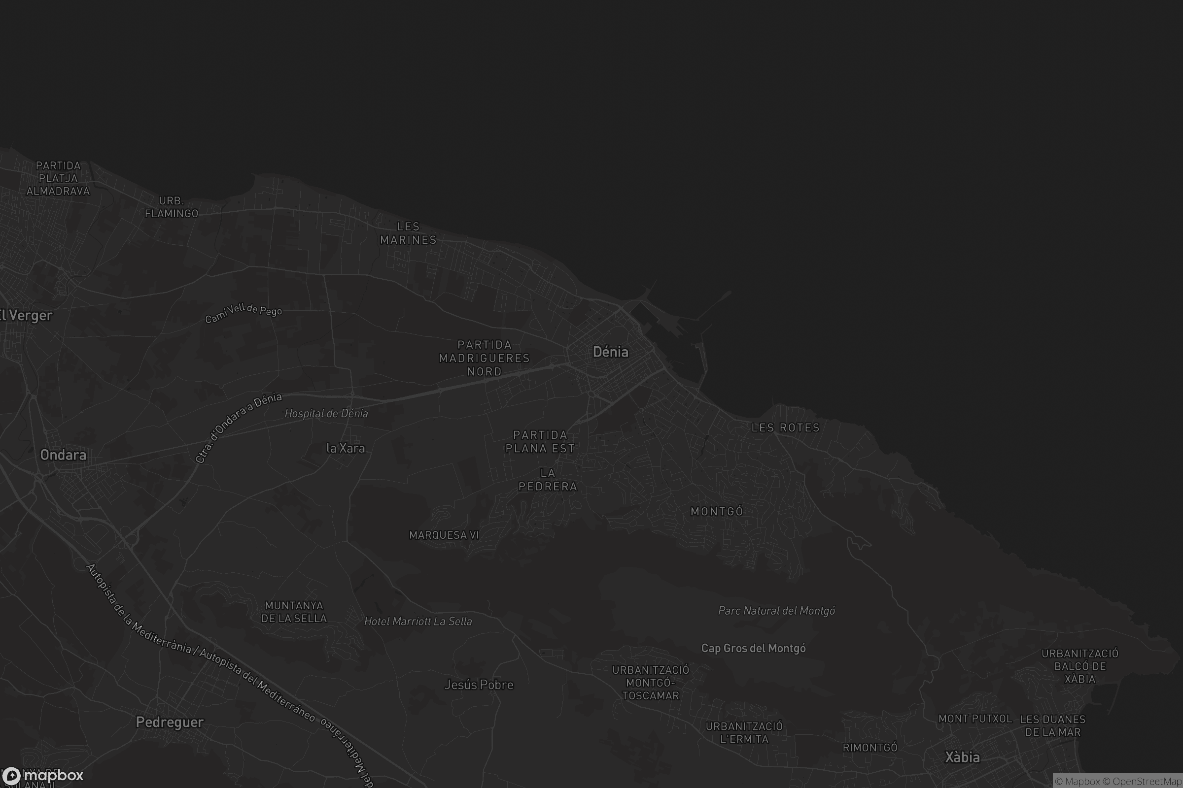 Mapa de Barri París-Pedrera / Camp Roig