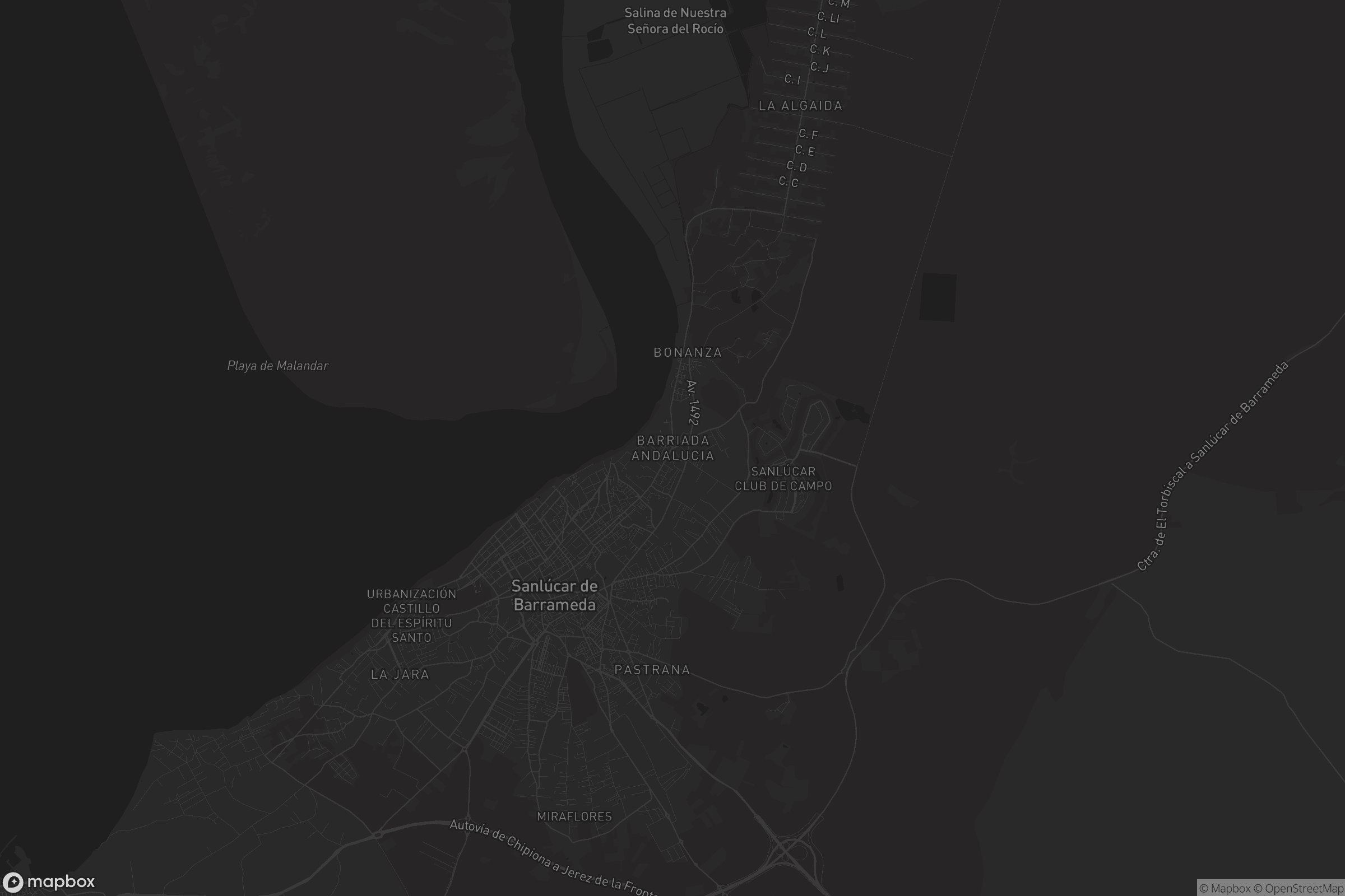 Mapa de Barriada Andalucia