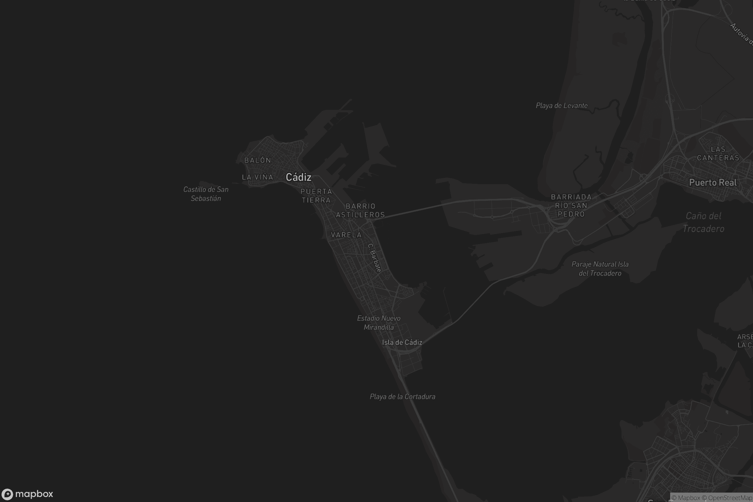 Mapa de Barriada de la Paz