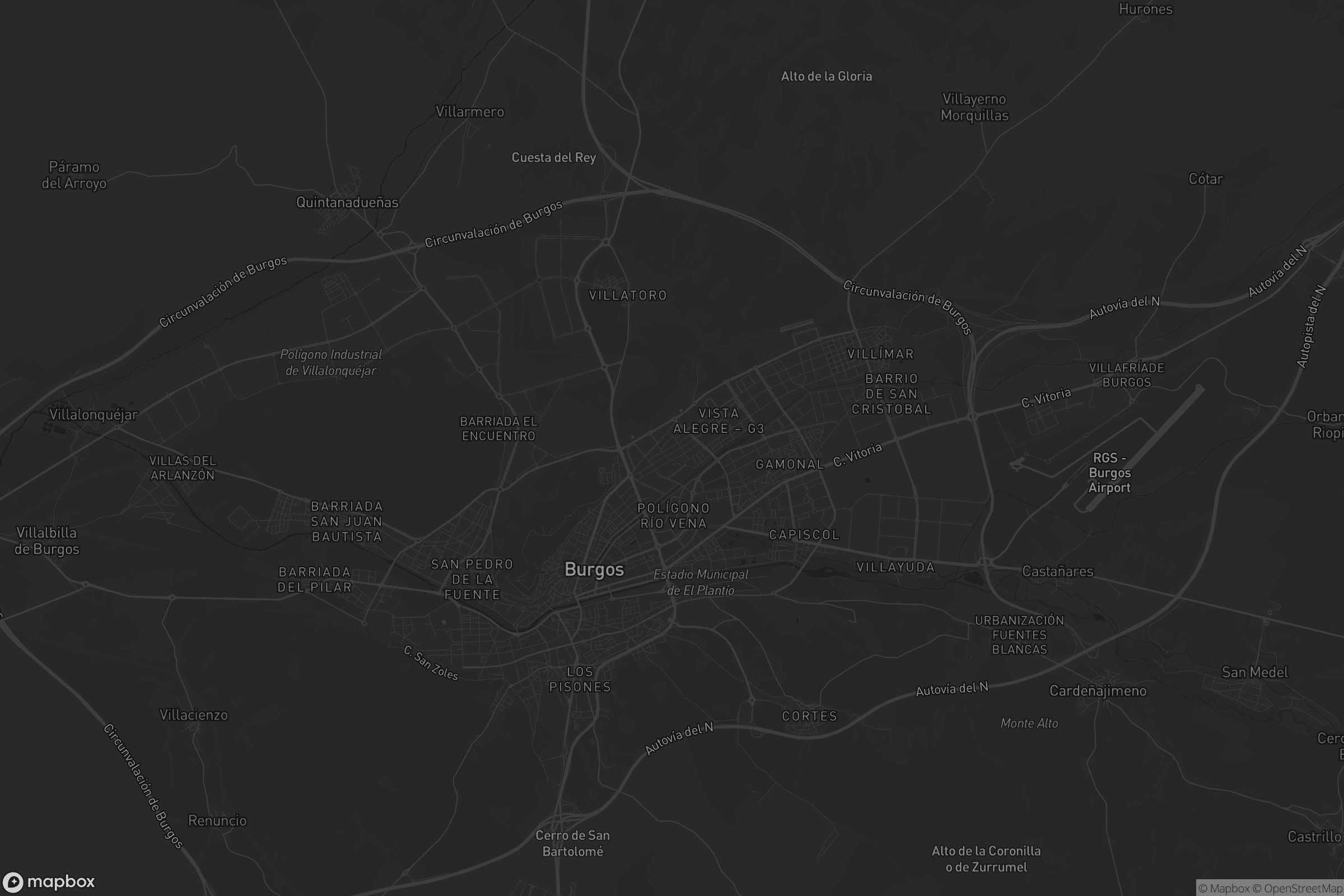 Mapa de Barriada de los Ríos