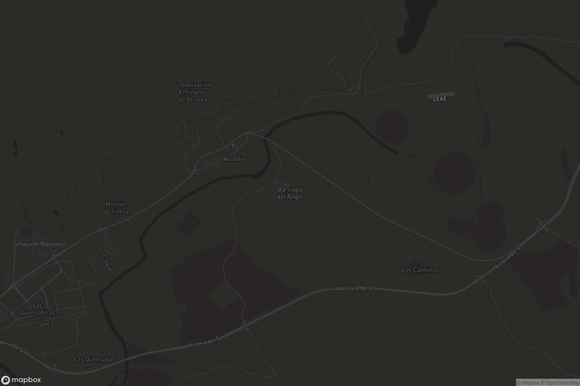 Mapa de Barriada del Ángel