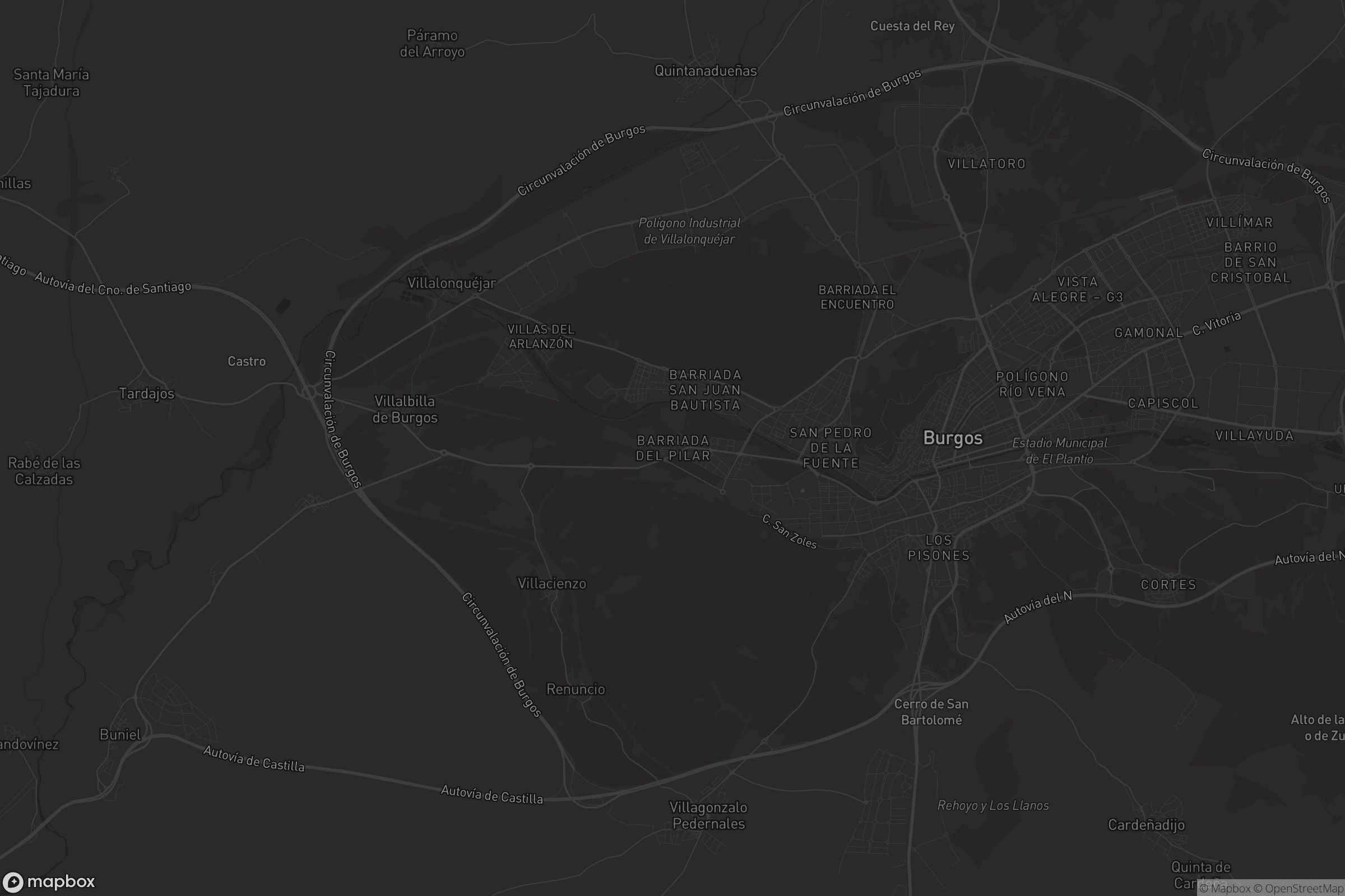 Mapa de Barriada del Pilar