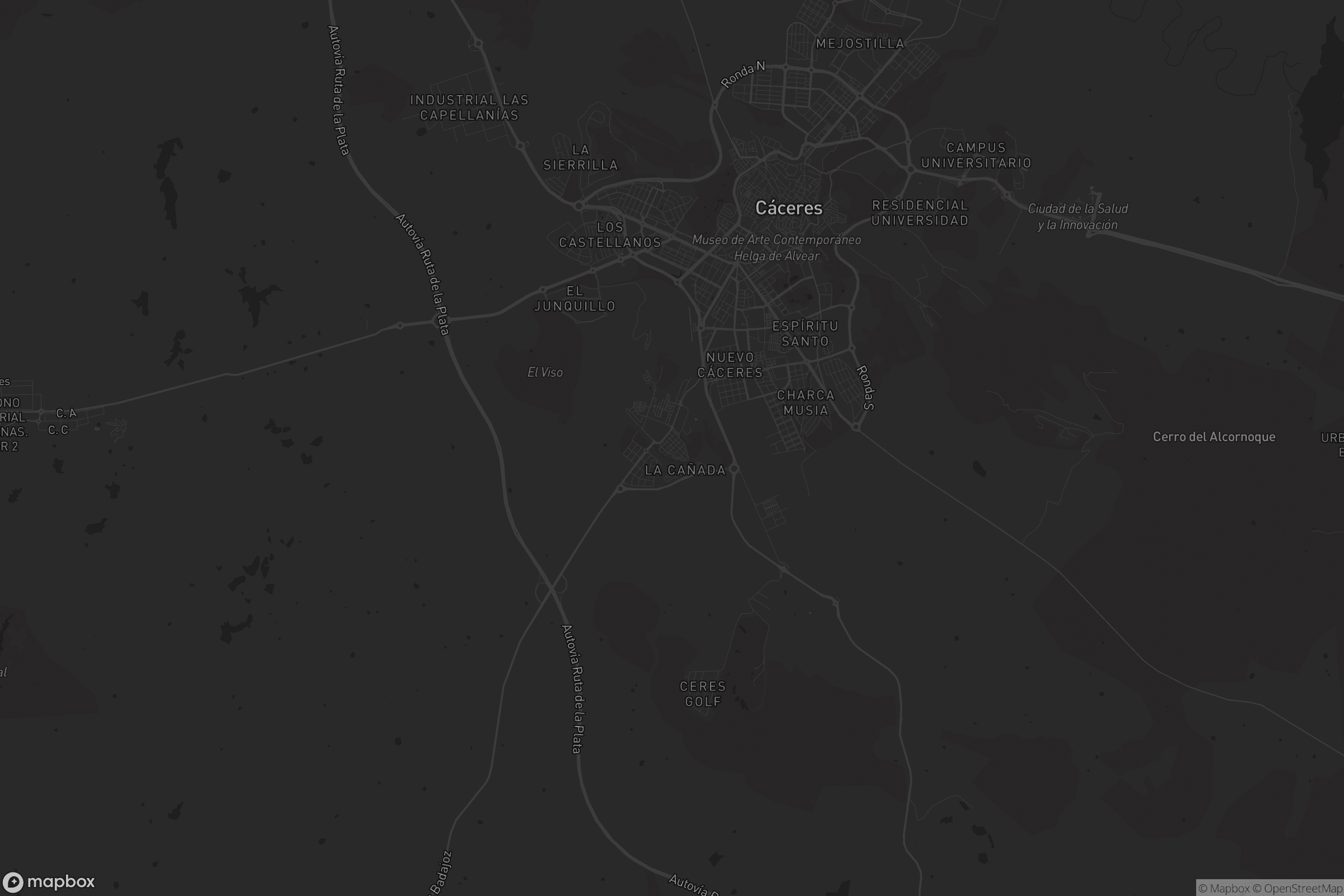 Mapa de Barriada Minera