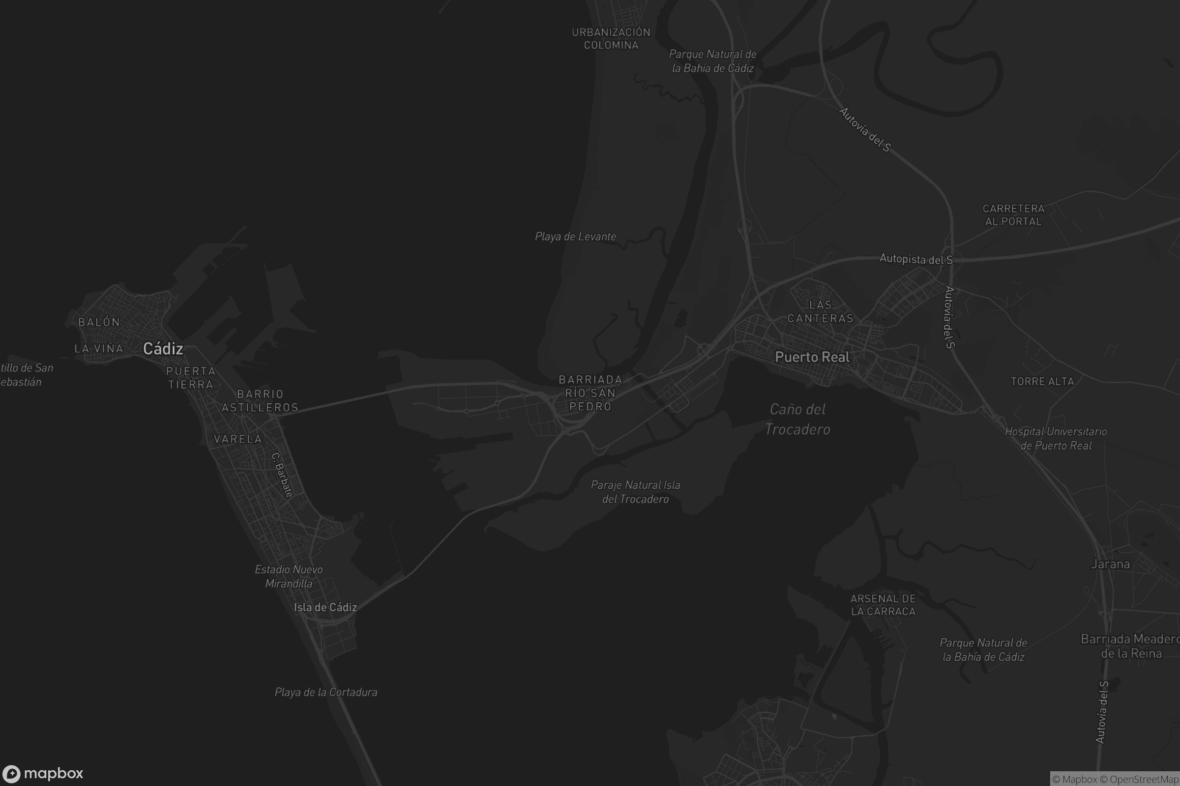 Mapa de Barriada Río San Pedro