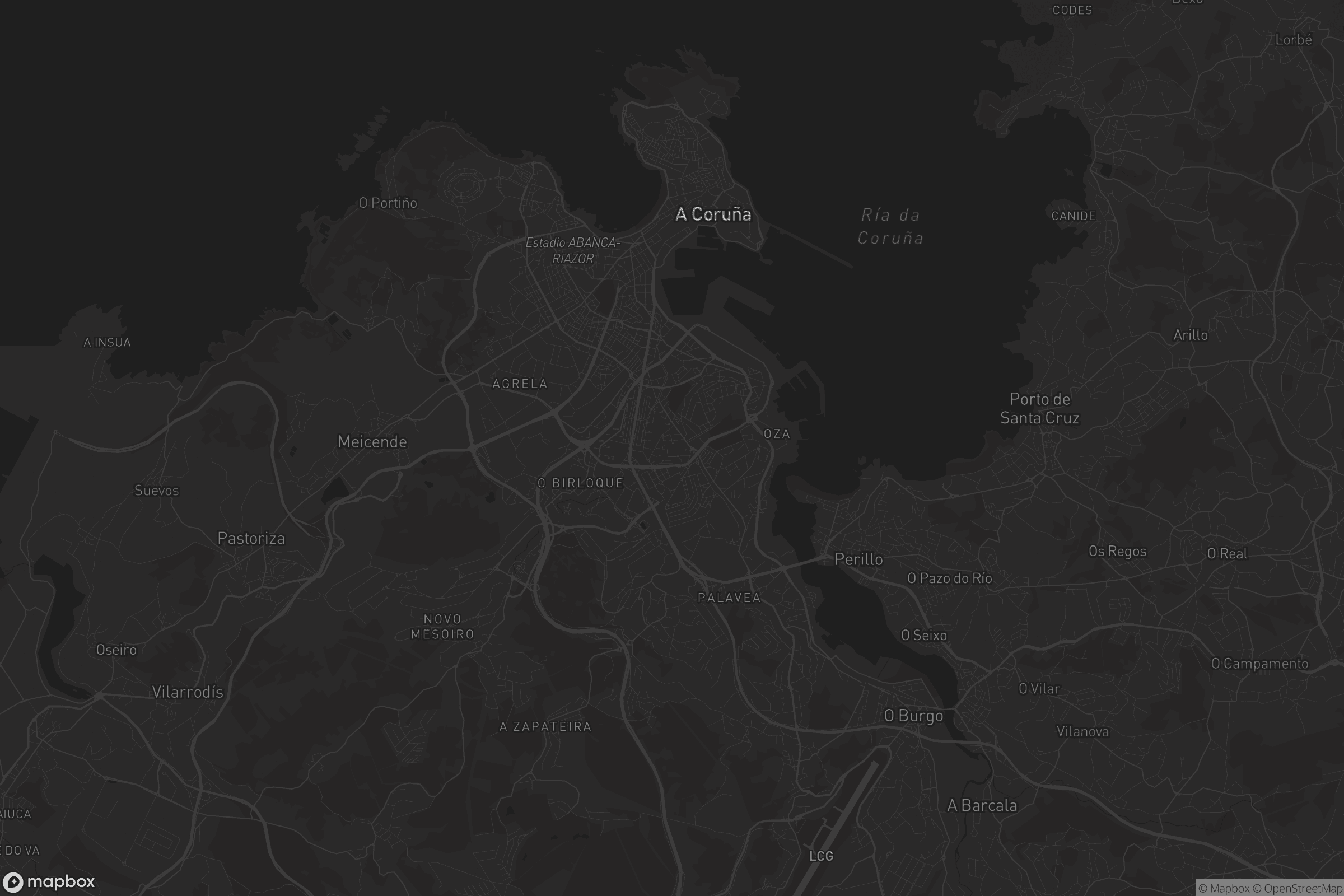 Mapa de Barrio das Flores