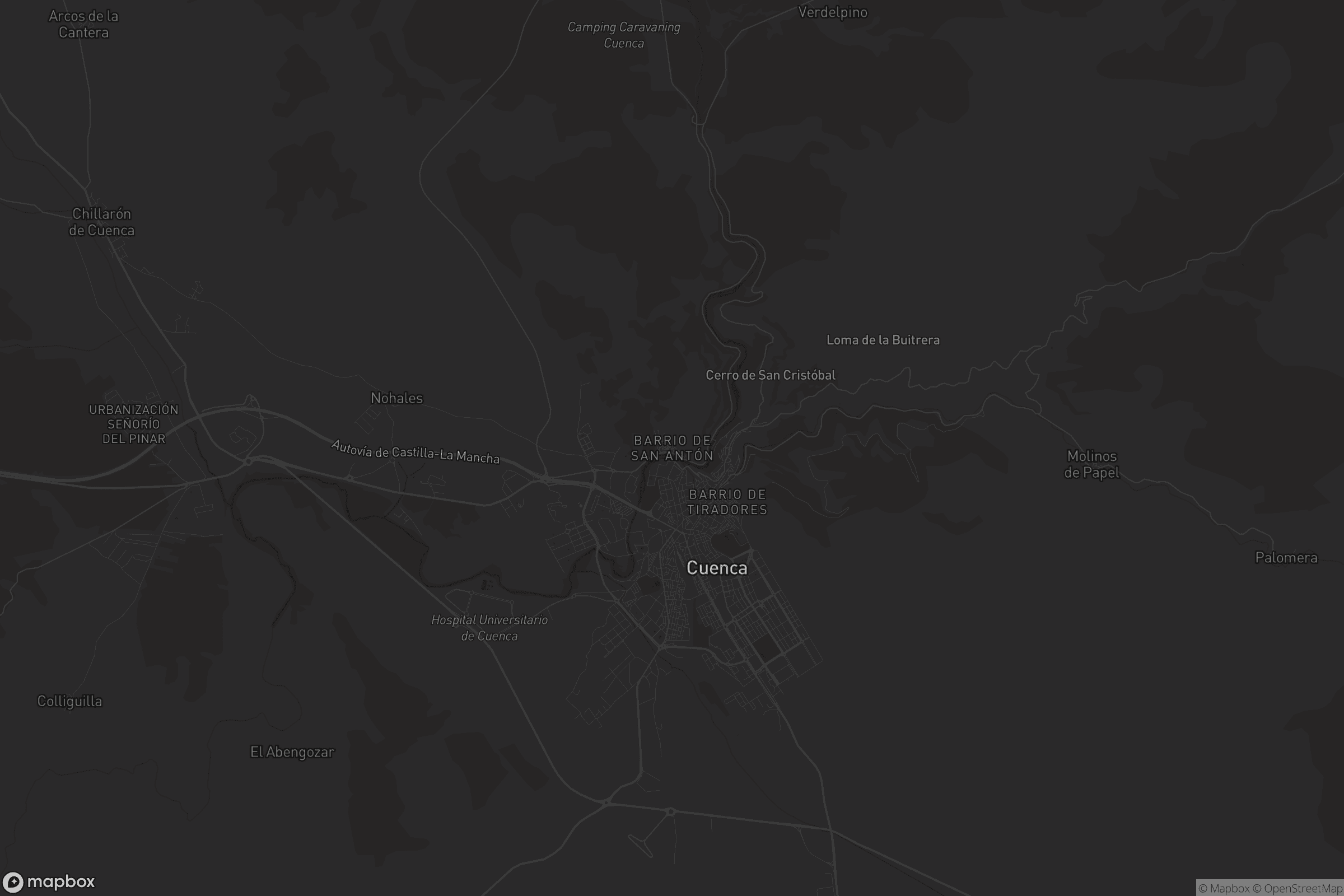 Mapa de Barrio de San Antón