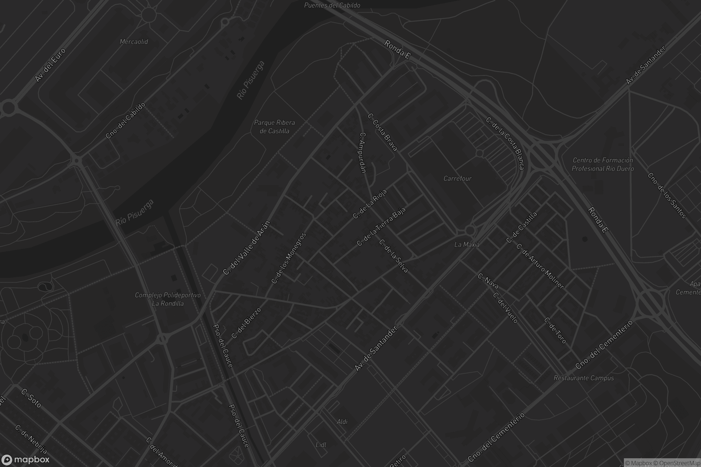 Mapa de Barrio España