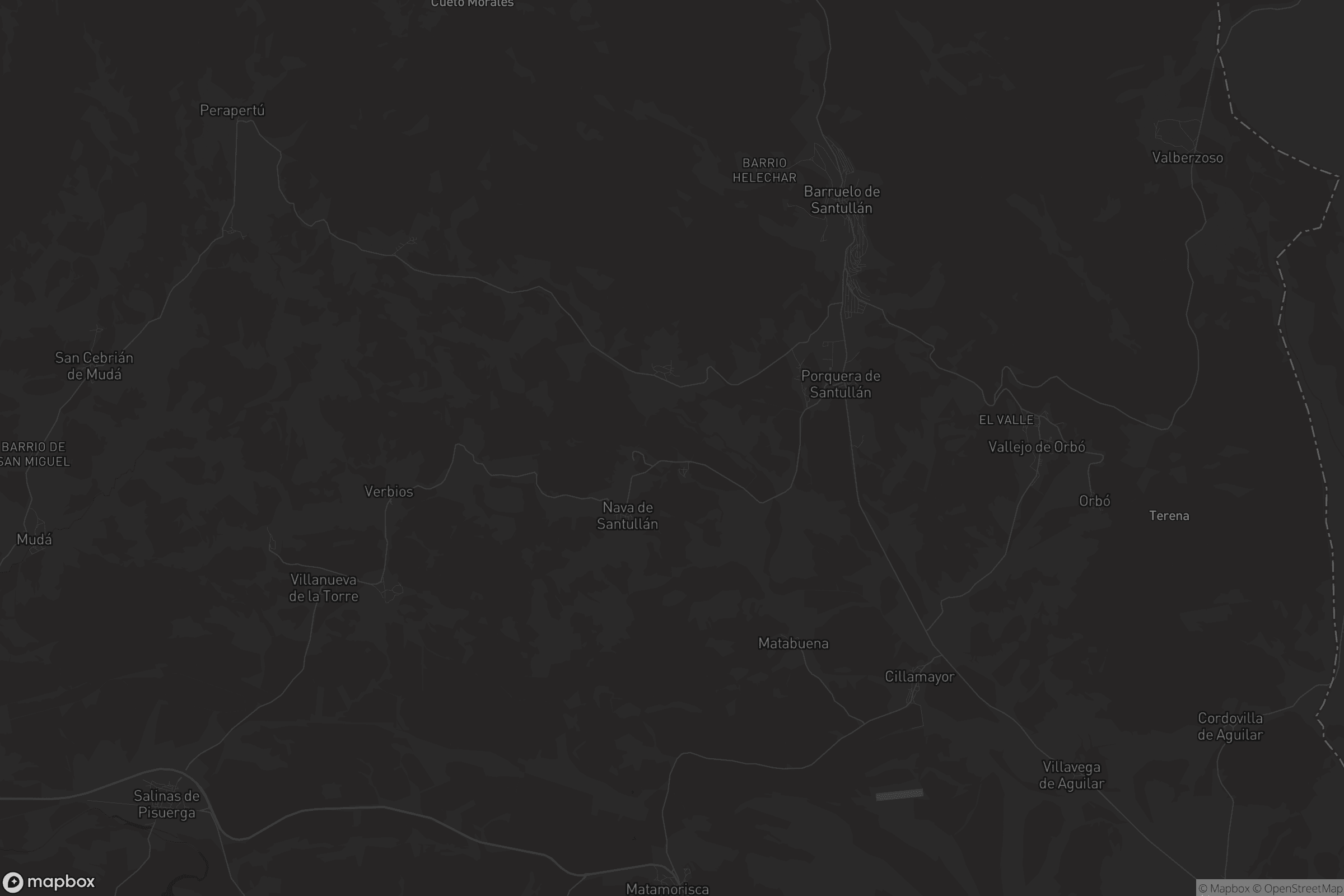 Mapa de Barruelo de Santullán