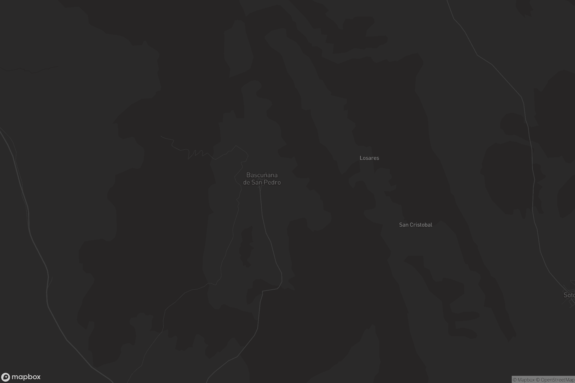 Mapa de Bascuñana de San Pedro