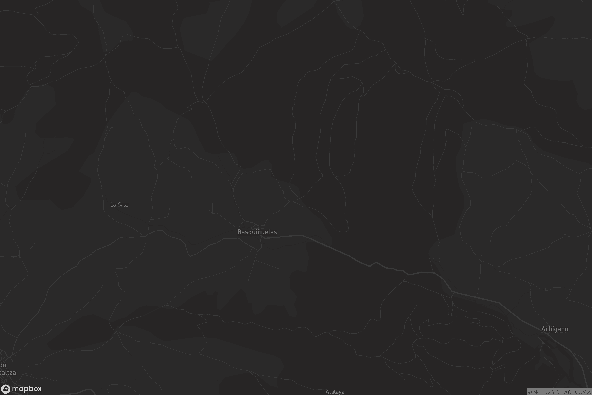 Mapa de Basquiñuelas