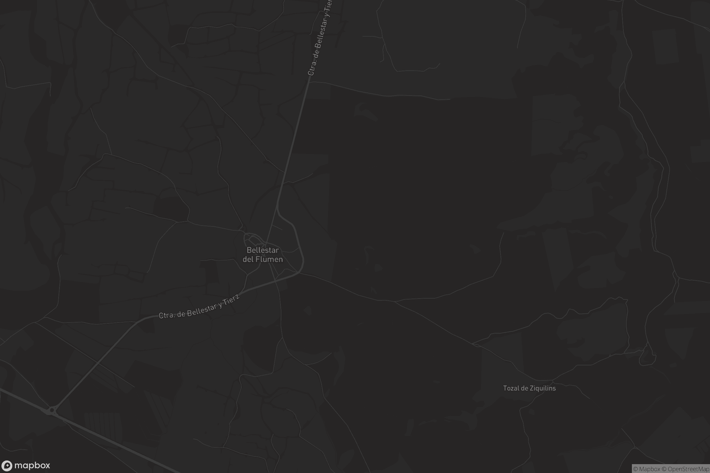 Mapa de Bellestar del Flumen