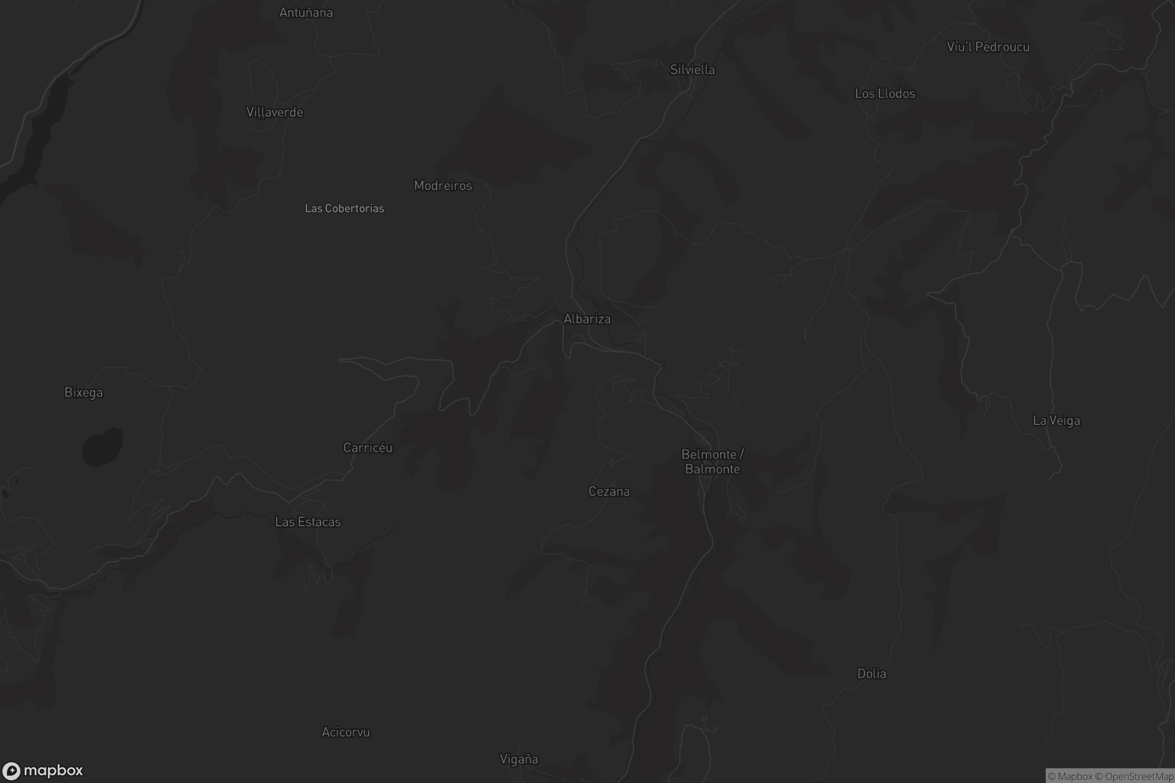 Mapa de Belmonte / Balmonte