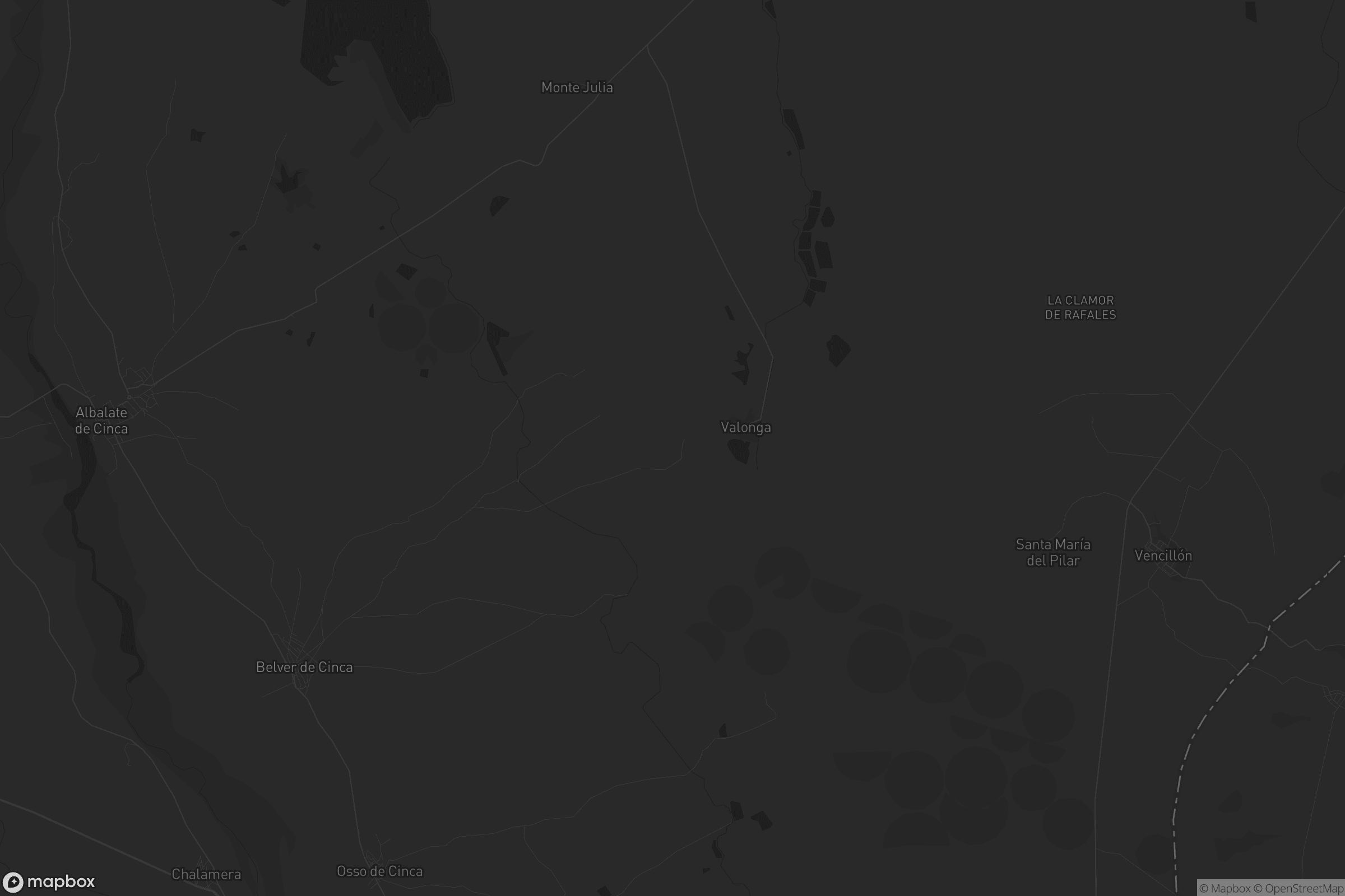 Mapa de Belver de Cinca