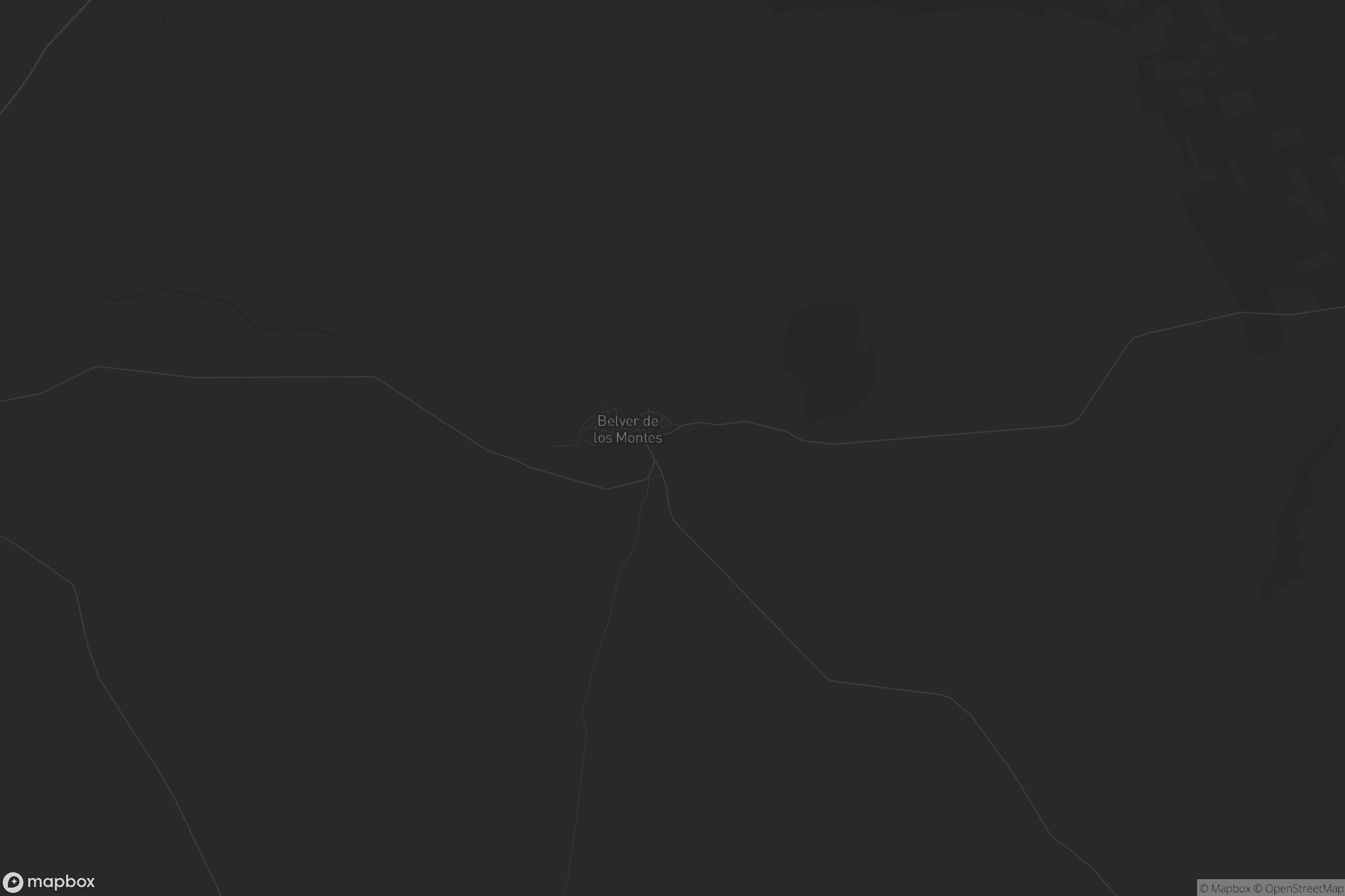 Mapa de Belver de los Montes