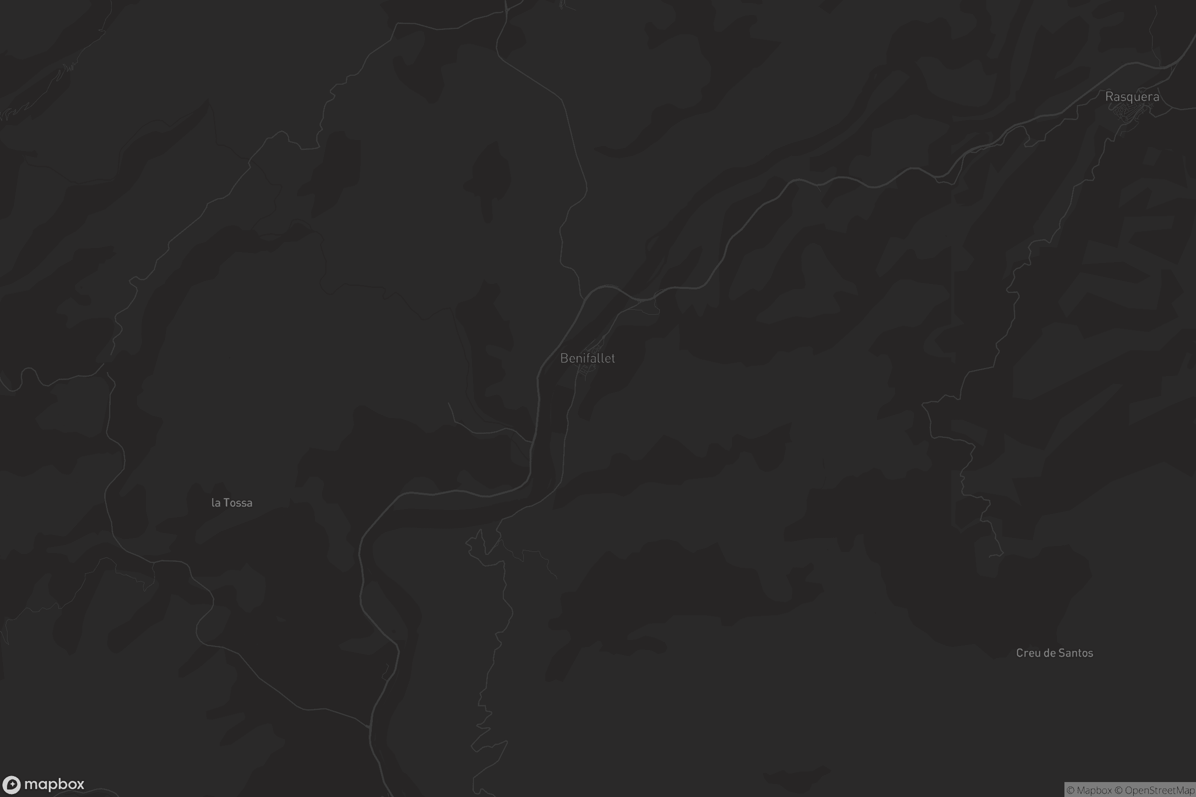 Mapa de Benifallet