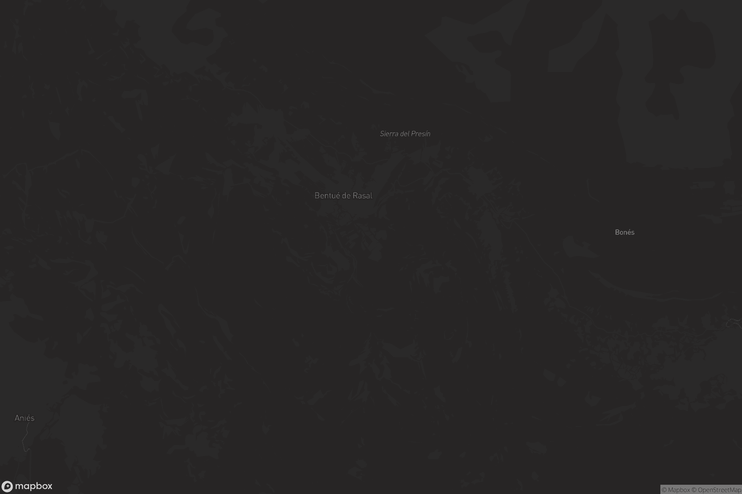 Mapa de Bentué de Rasal