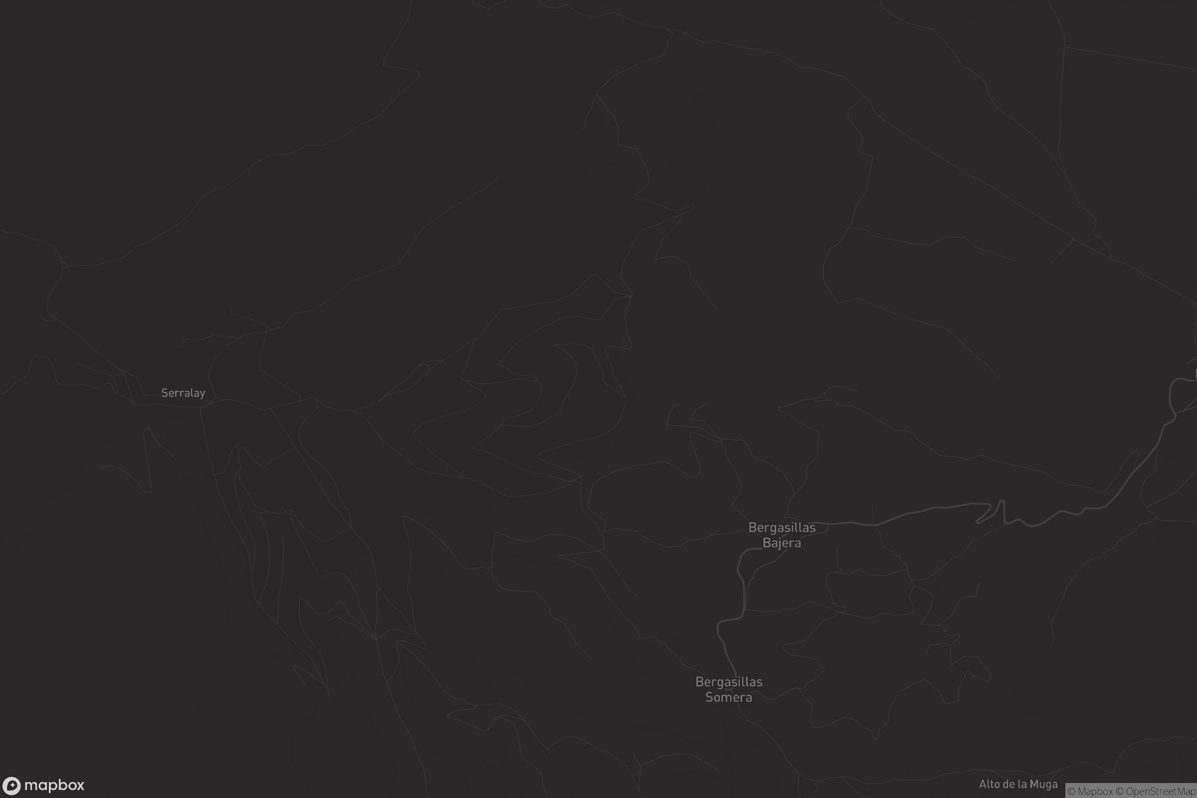 Mapa de Bergasillas Bajera