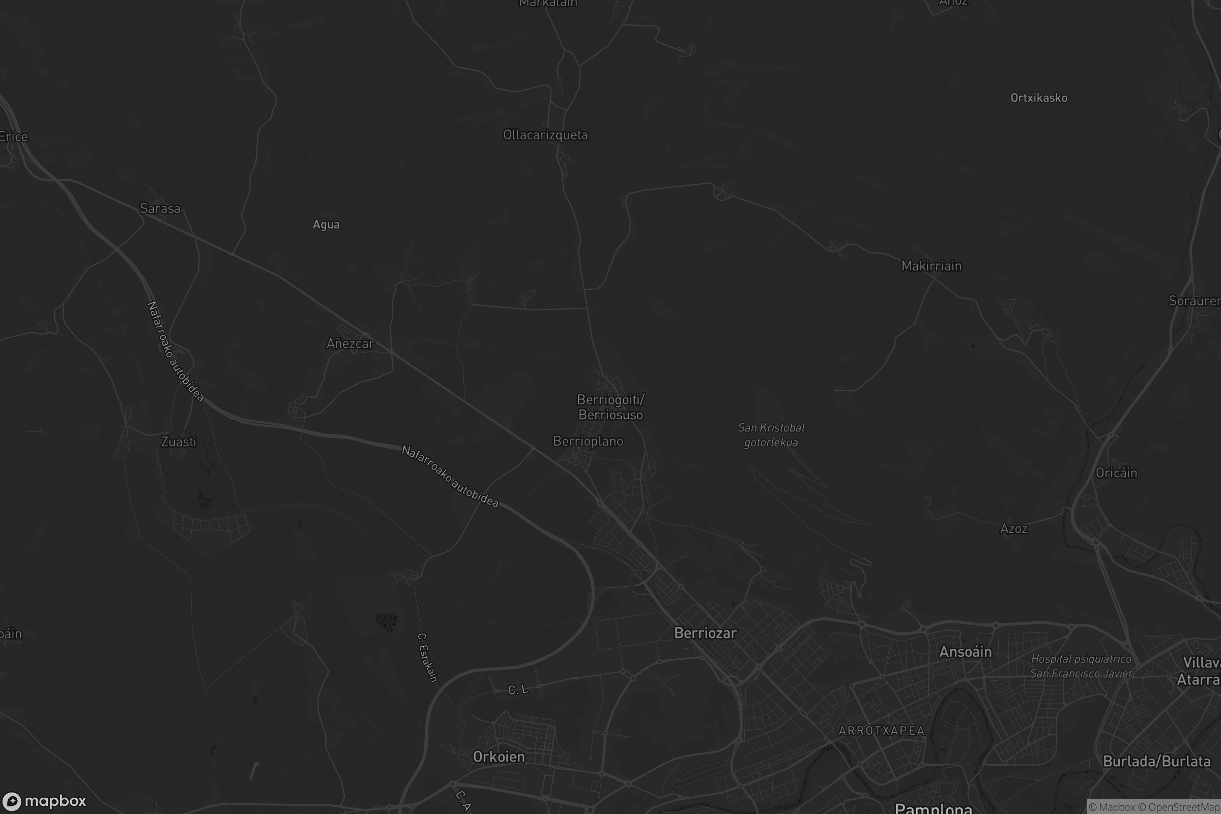 Mapa de Berriosuso / Berriogoiti