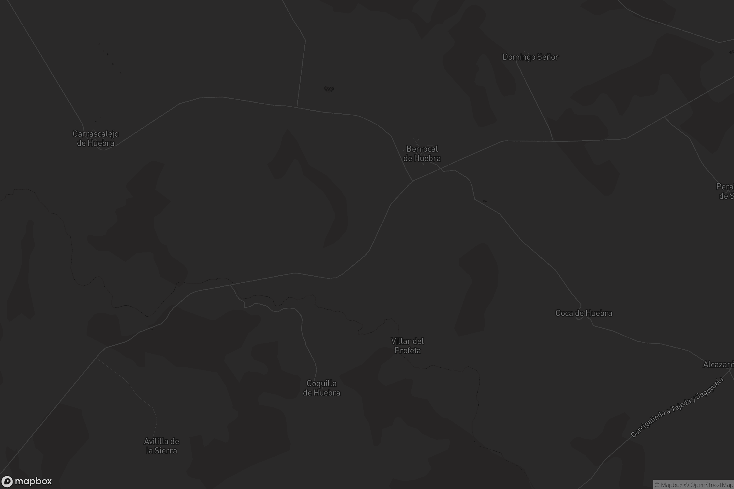 Mapa de Berrocal de Huebra