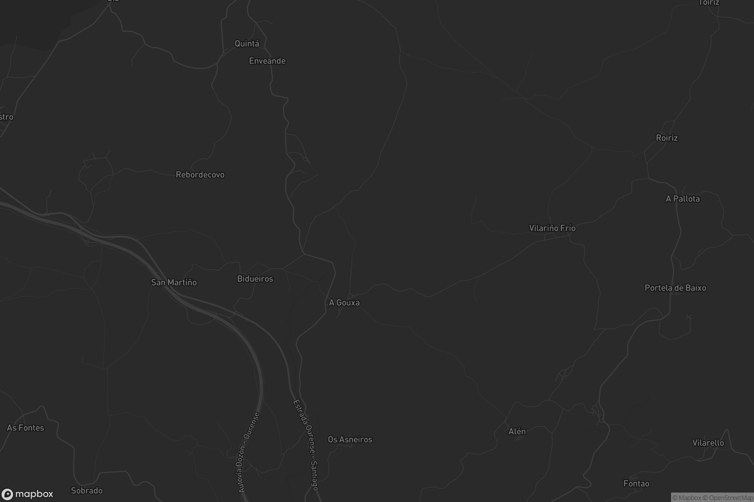 Mapa de Bidueiros