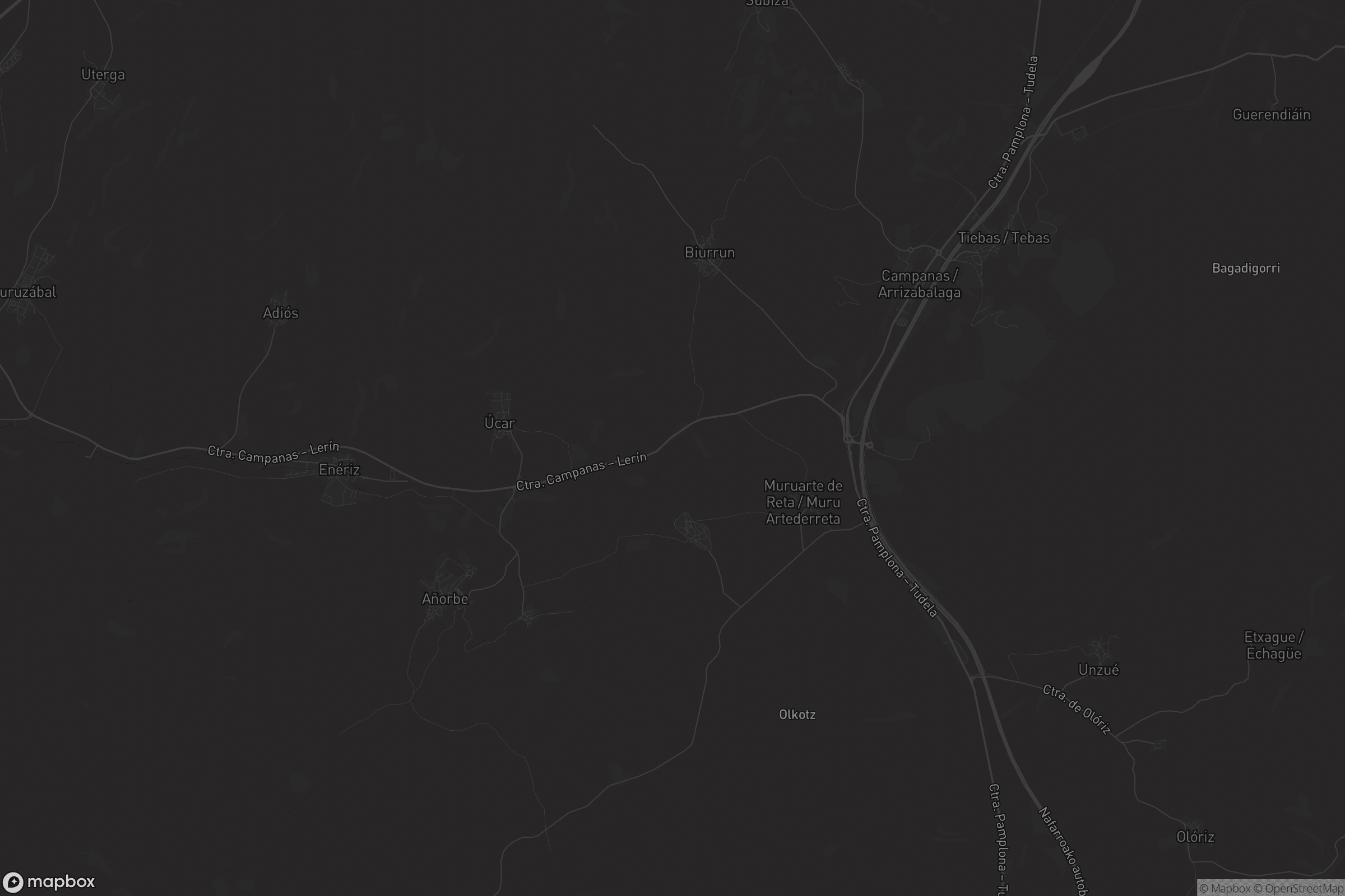 Mapa de Biurrun-Olcoz