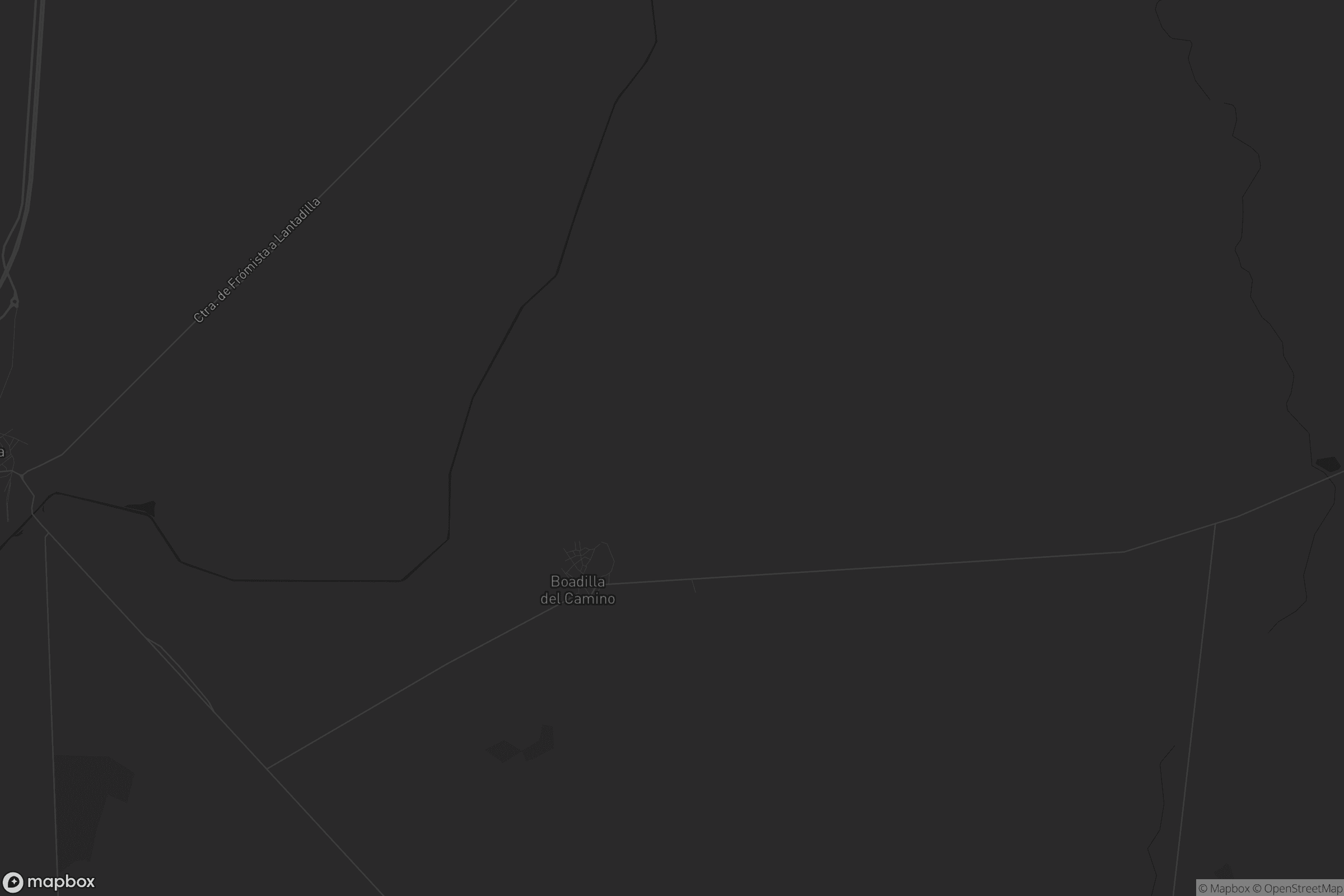 Mapa de Boadilla del Camino