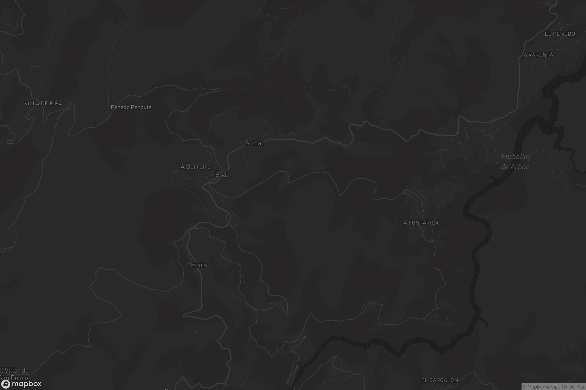 Mapa de Boal / Bual