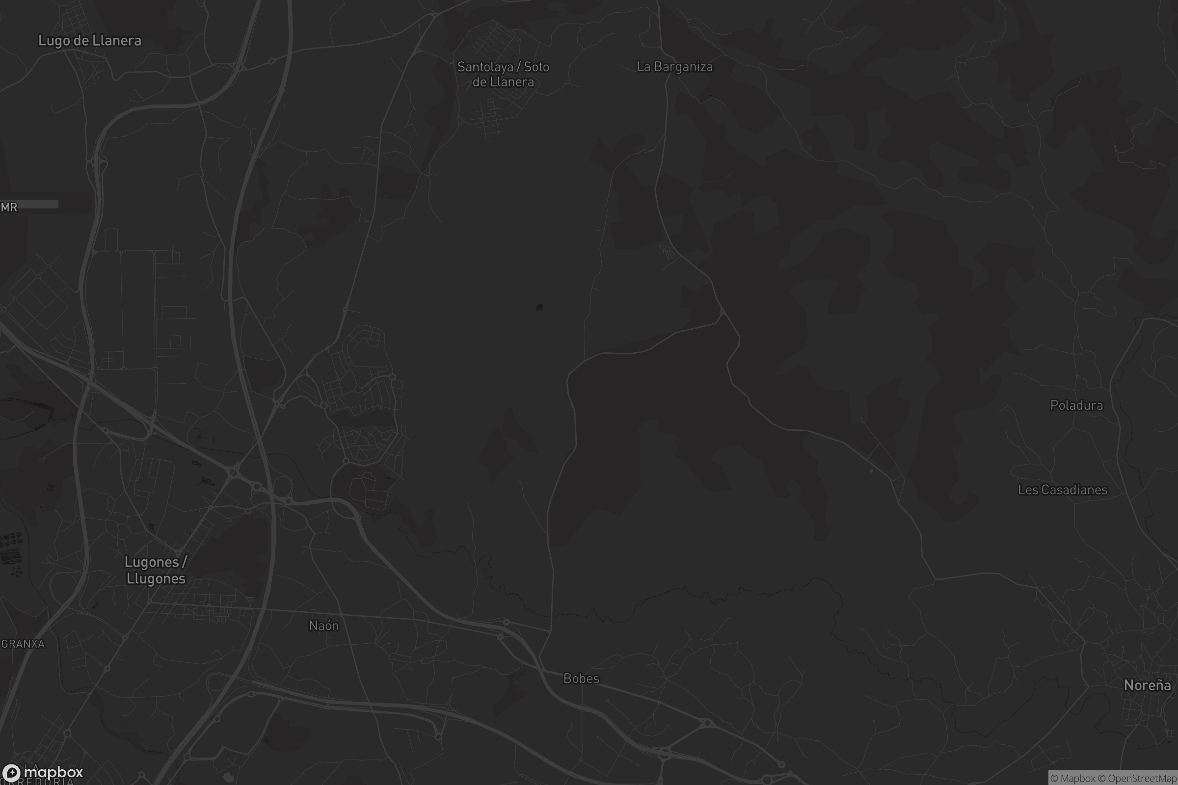 Mapa de Bobes / Valbona