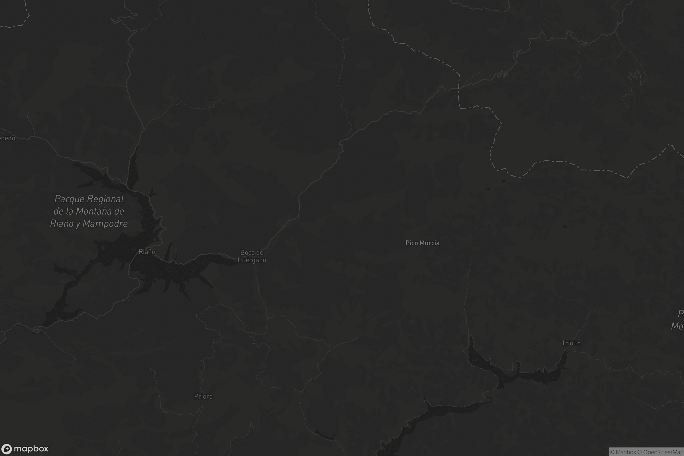 Mapa de Boca de Huérgano