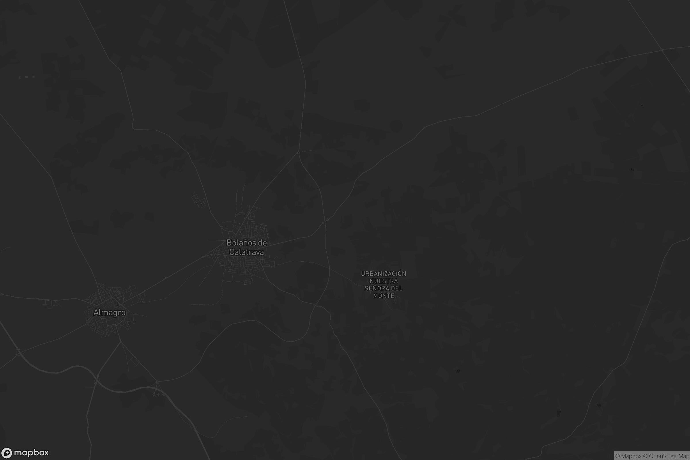 Mapa de Bolaños de Calatrava