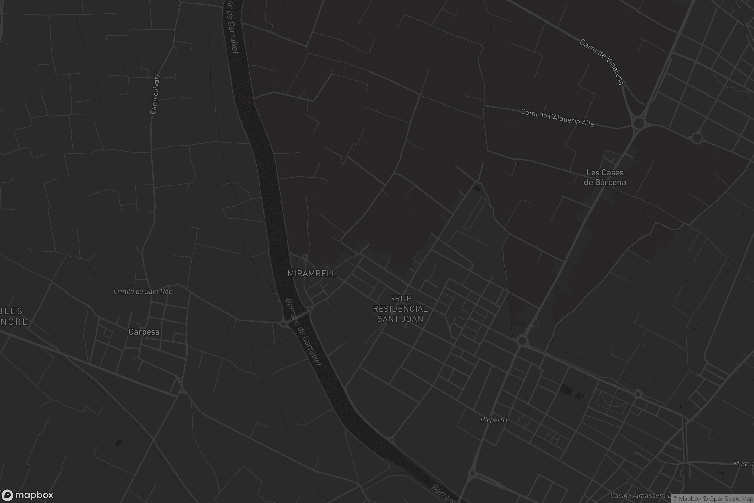 Mapa de Bonrepòs i Mirambell