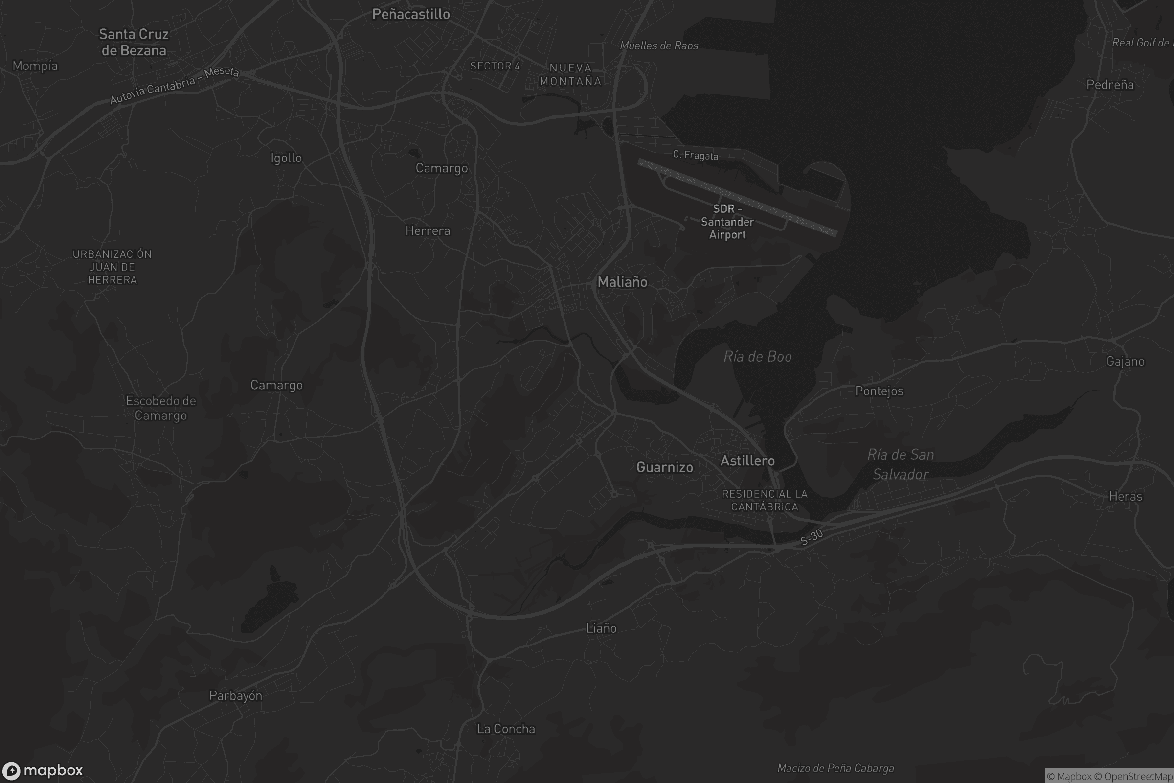 Mapa de Boo de Guarnizo