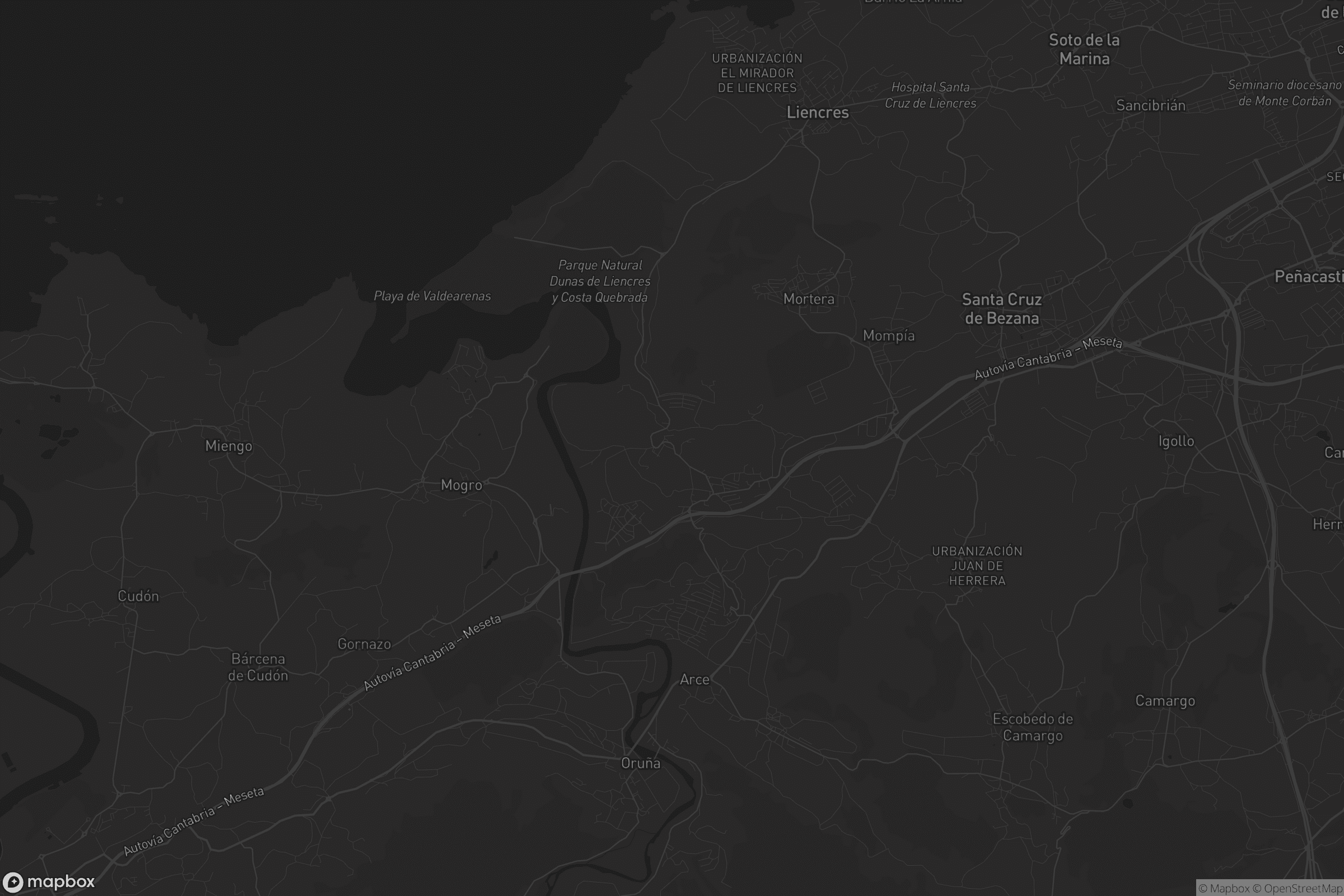 Mapa de Boo de Piélagos