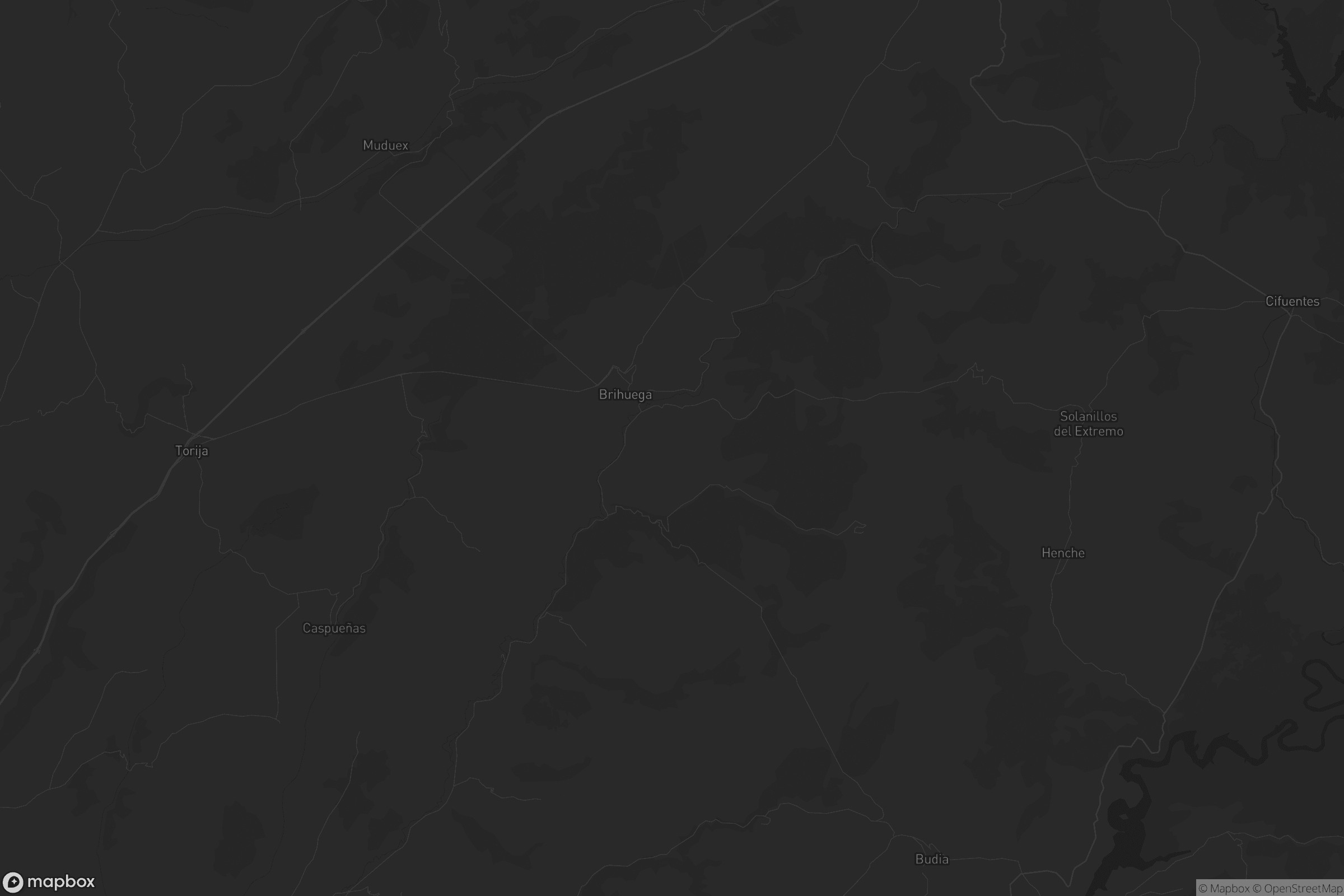 Mapa de Brihuega