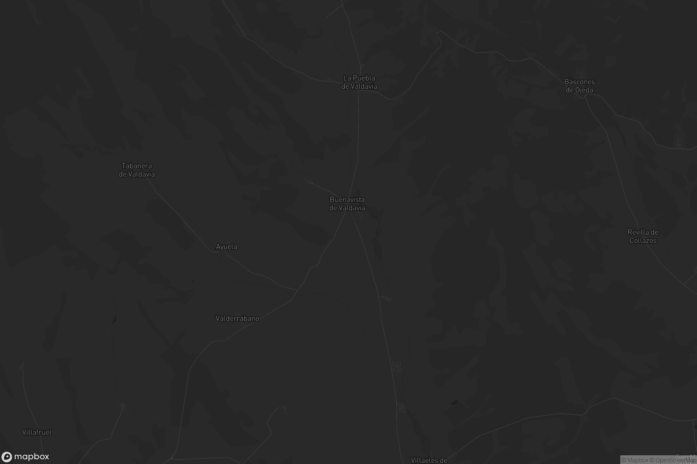 Mapa de Buenavista de Valdavia