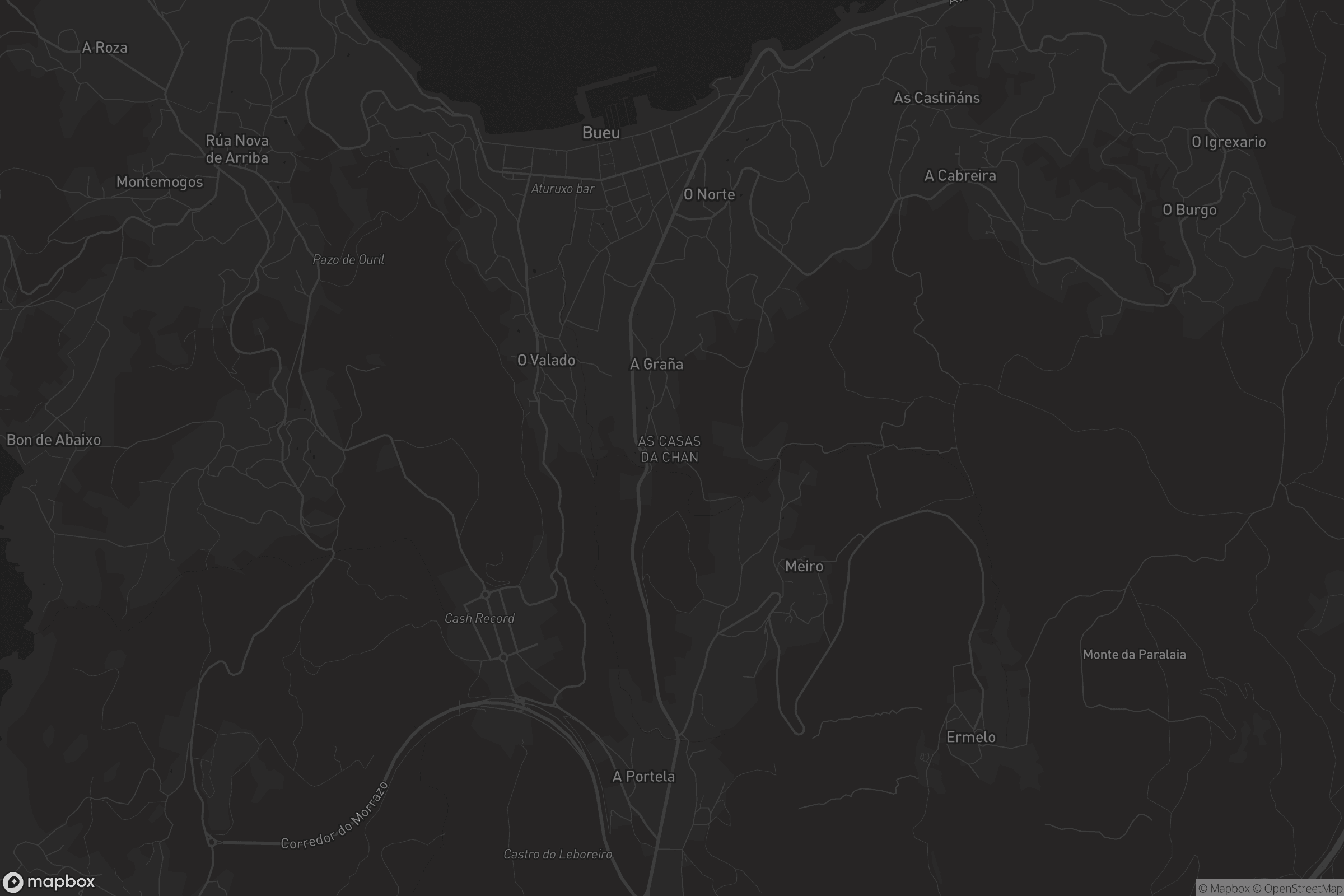 Mapa de Bueu (San Martiño de Fóra)