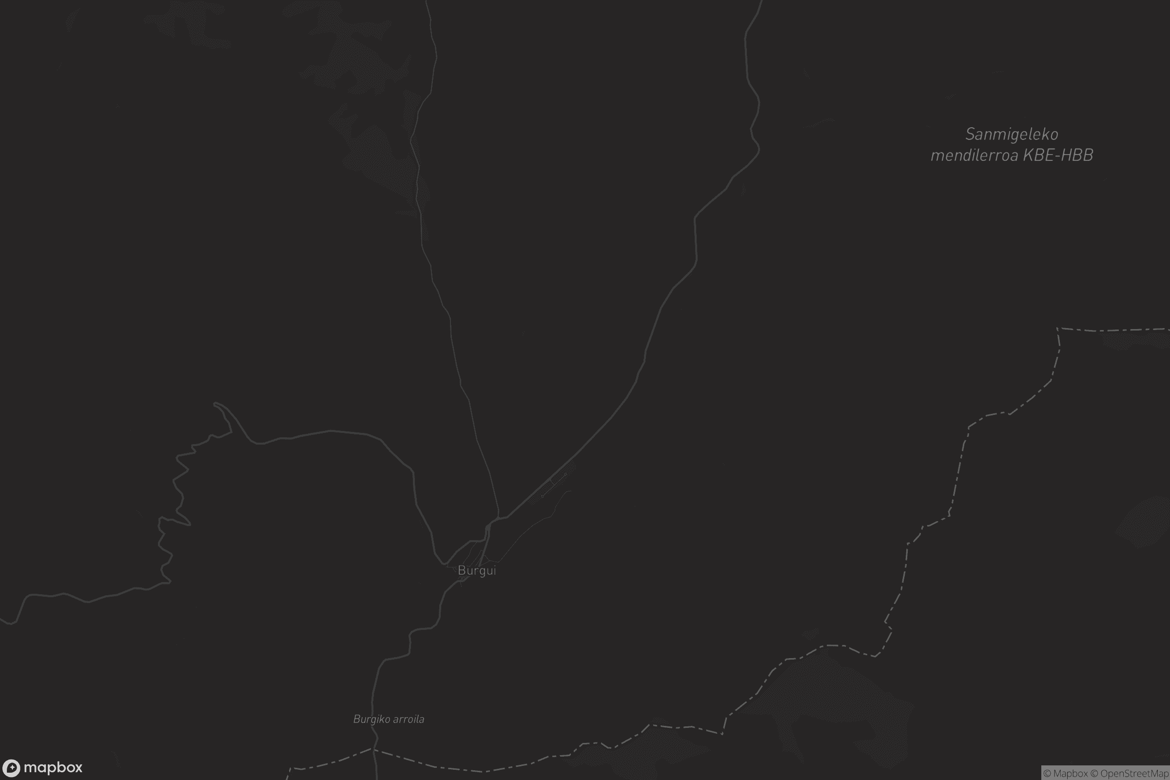 Mapa de Burgui / Burgi