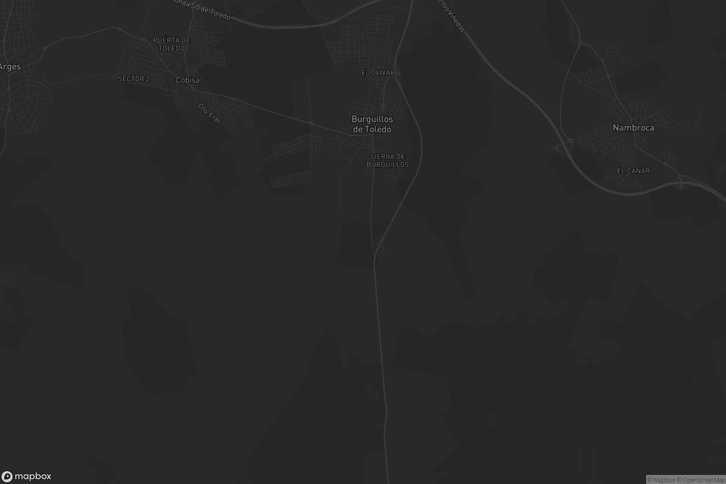 Mapa de Burguillos de Toledo